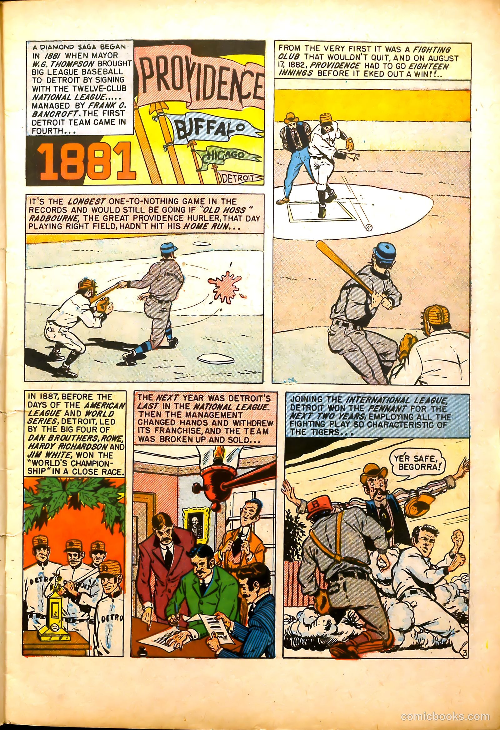 All-Time Sports Comics #5 (1949) — page 5 of 52