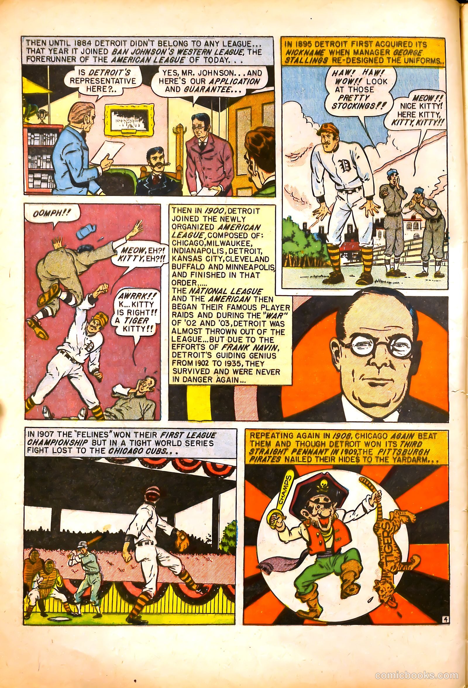 All-Time Sports Comics #5 (1949) — page 6 of 52
