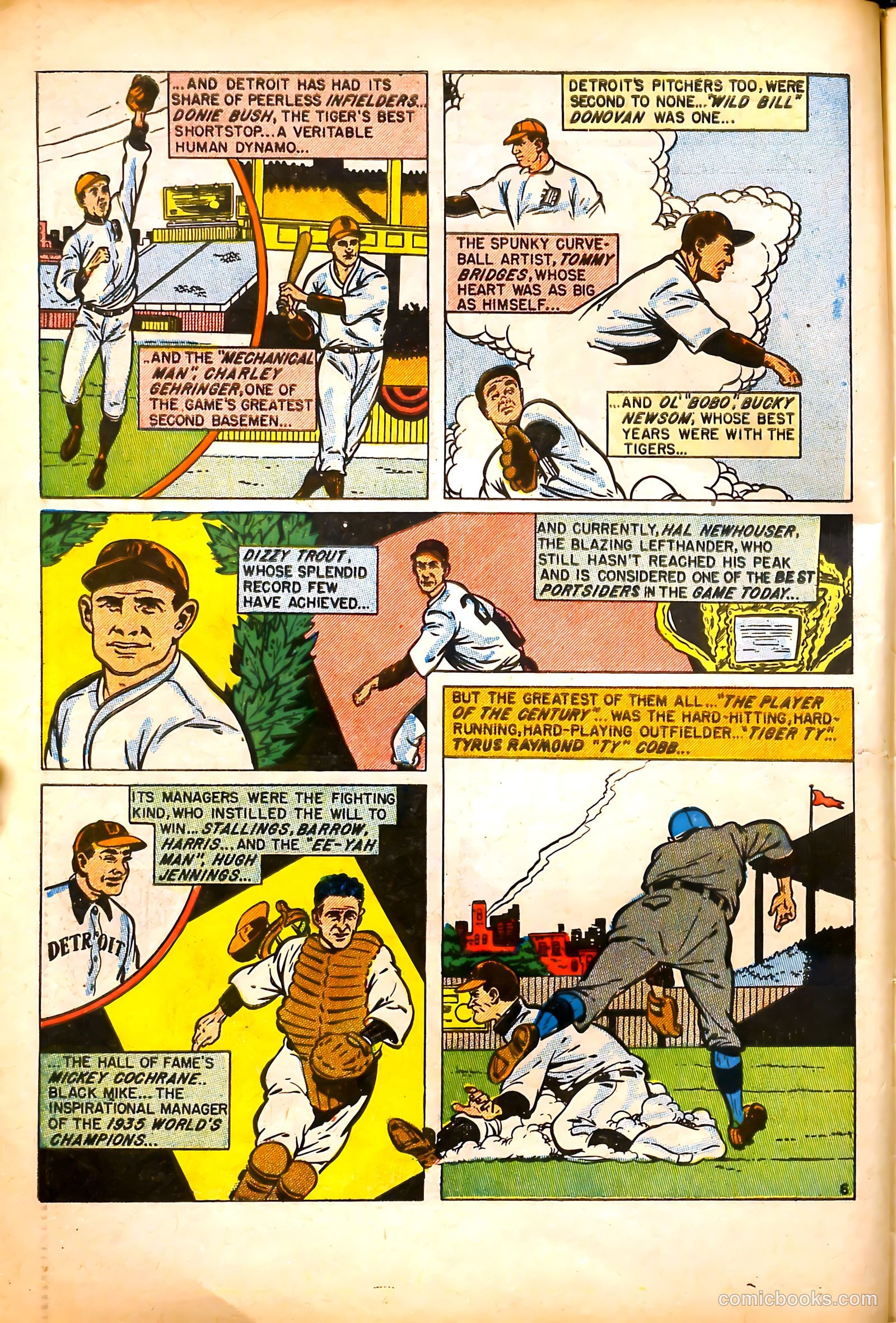 All-Time Sports Comics #5 (1949) — page 8 of 52