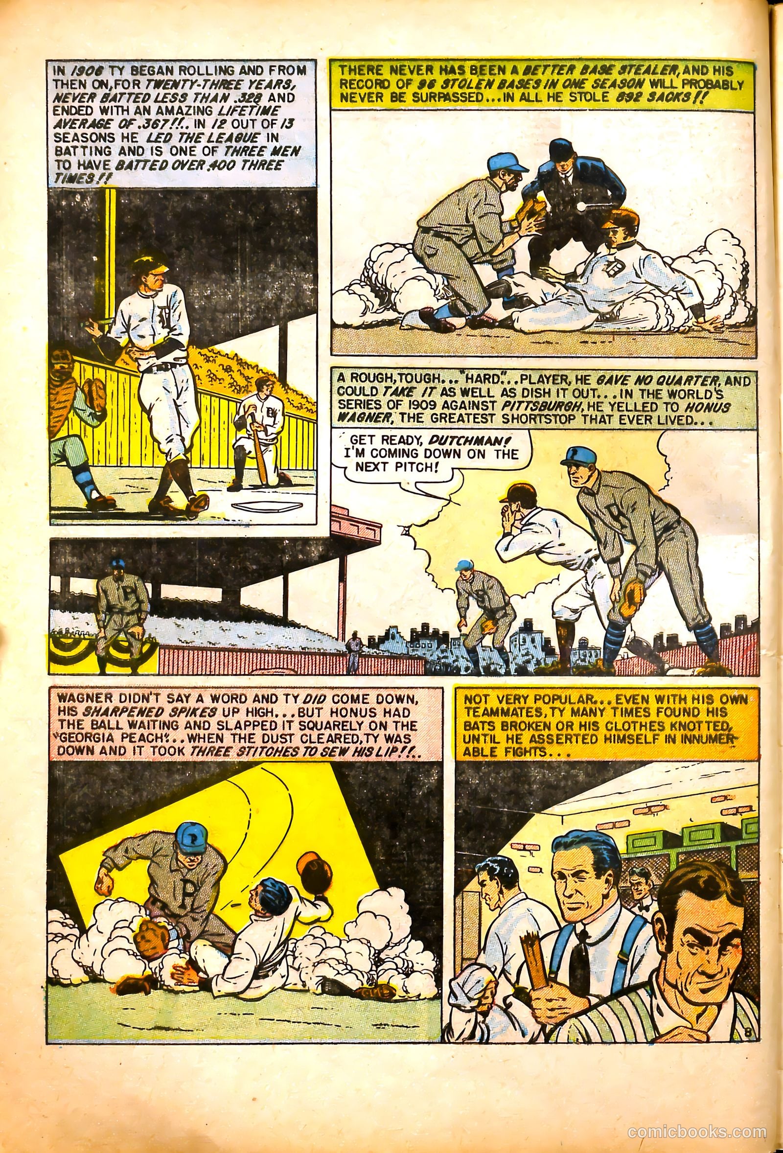 All-Time Sports Comics #5 (1949) — page 10 of 52