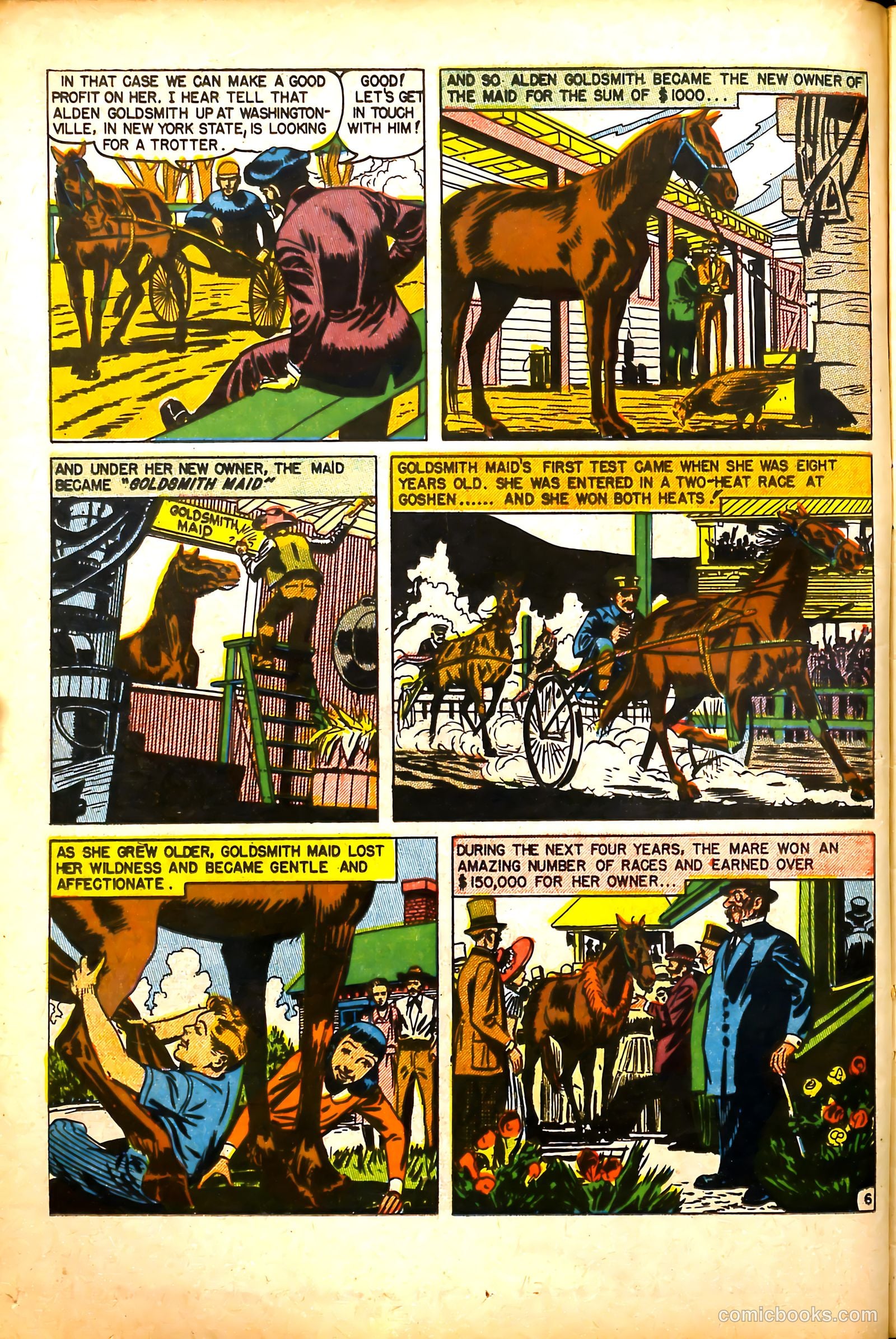 All-Time Sports Comics #5 (1949) — page 18 of 52
