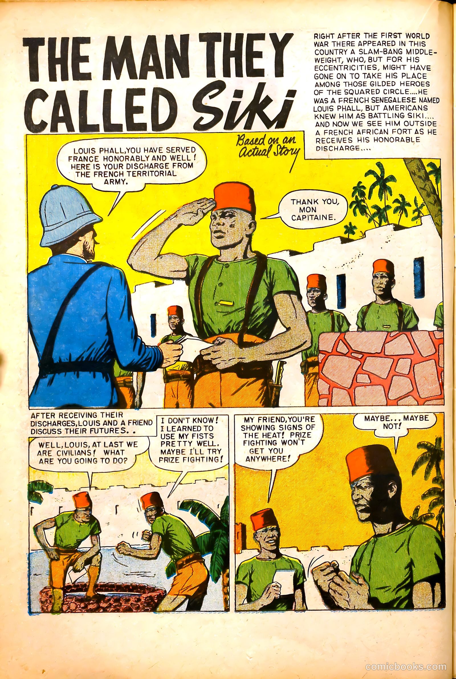 All-Time Sports Comics #5 (1949) — page 20 of 52