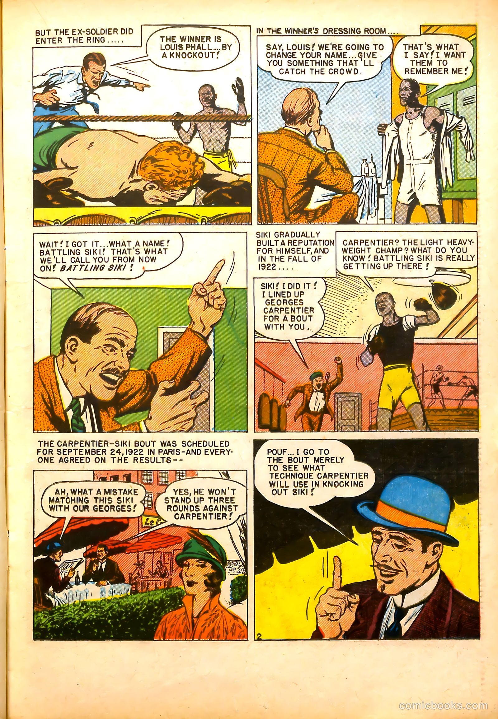 All-Time Sports Comics #5 (1949) — page 21 of 52