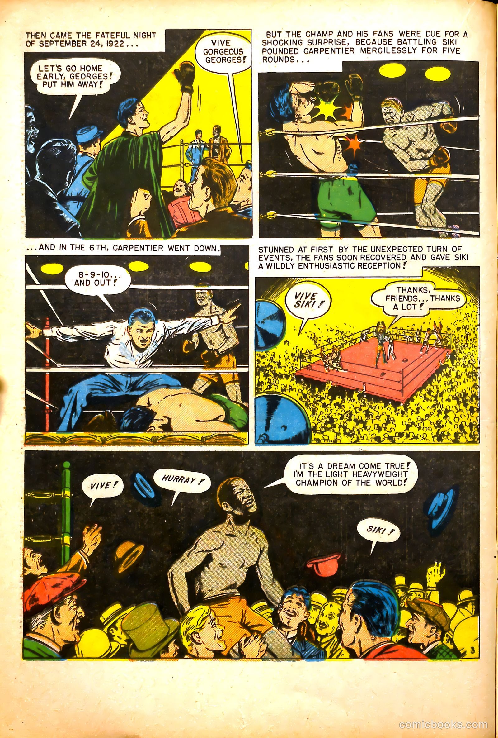 All-Time Sports Comics #5 (1949) — page 22 of 52