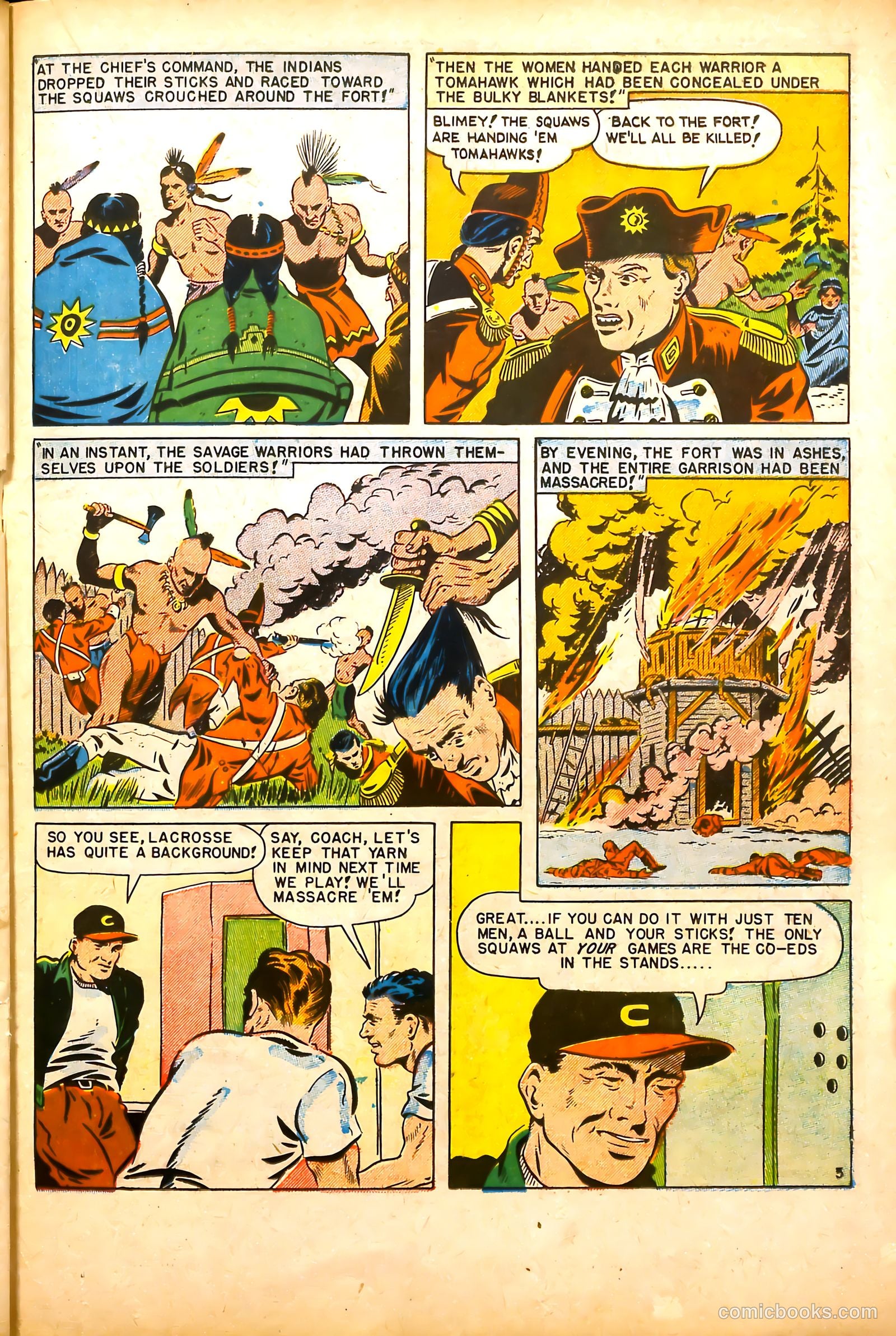 All-Time Sports Comics #5 (1949) — page 29 of 52