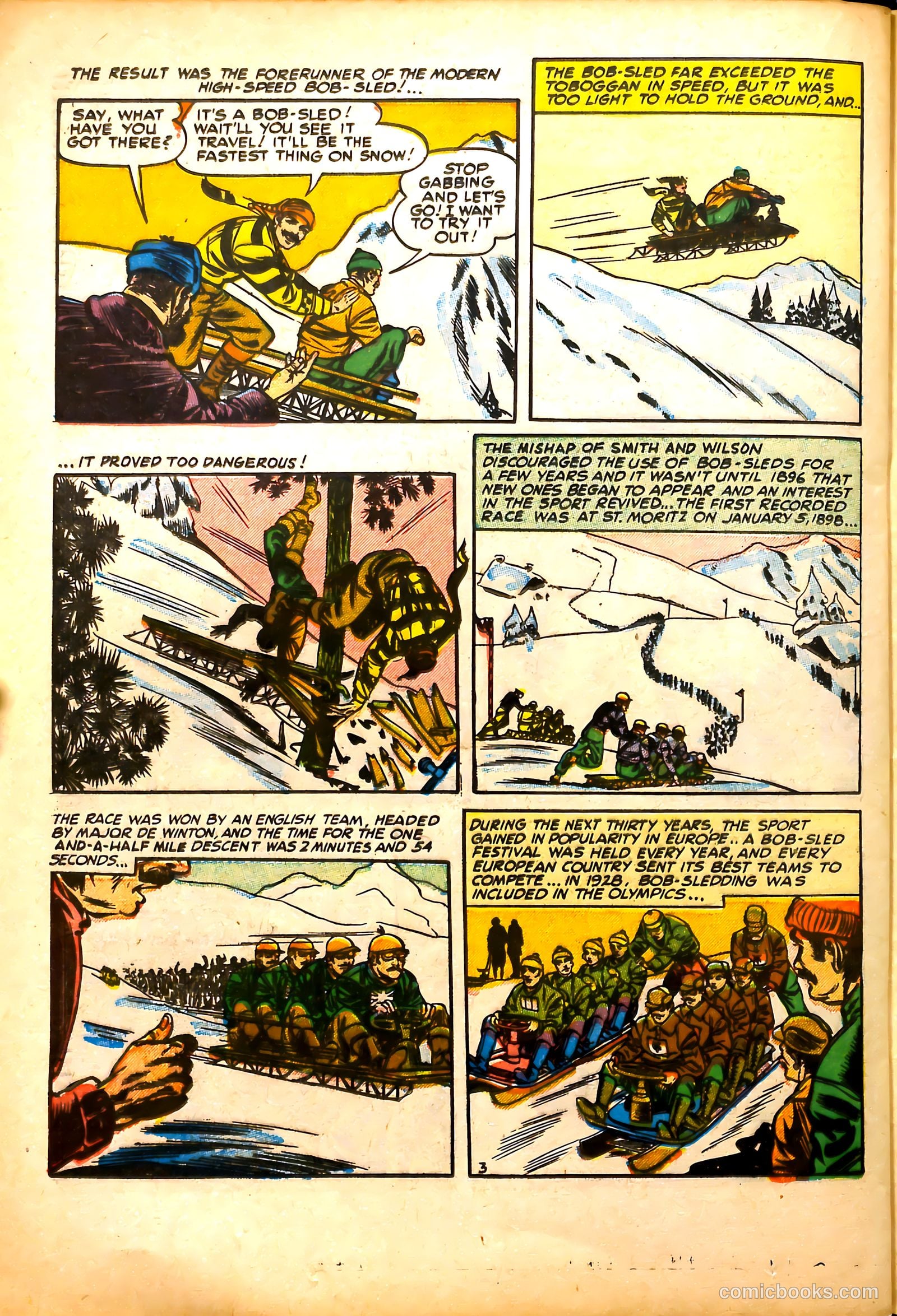 All-Time Sports Comics #5 (1949) — page 34 of 52