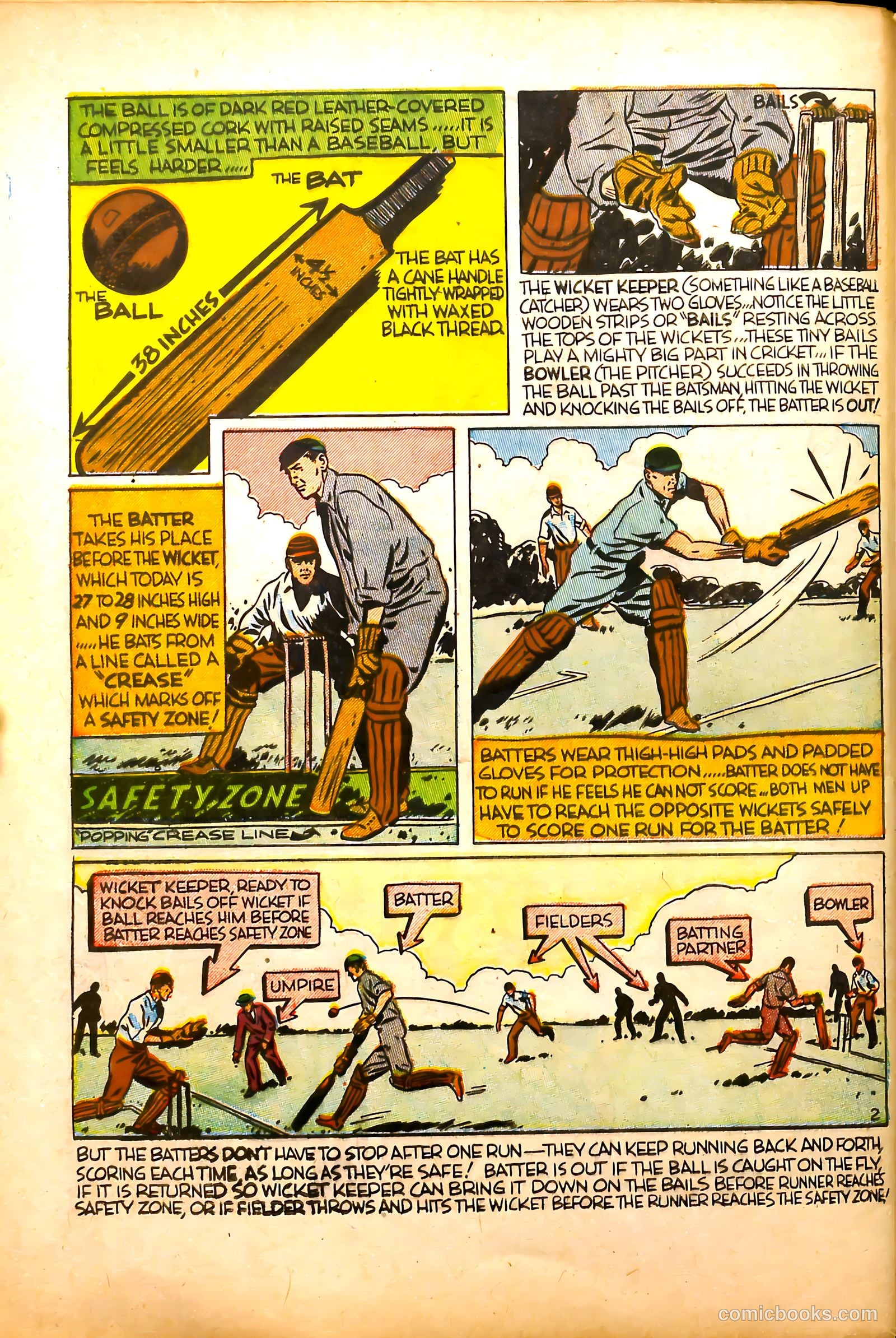 All-Time Sports Comics #5 (1949) — page 40 of 52