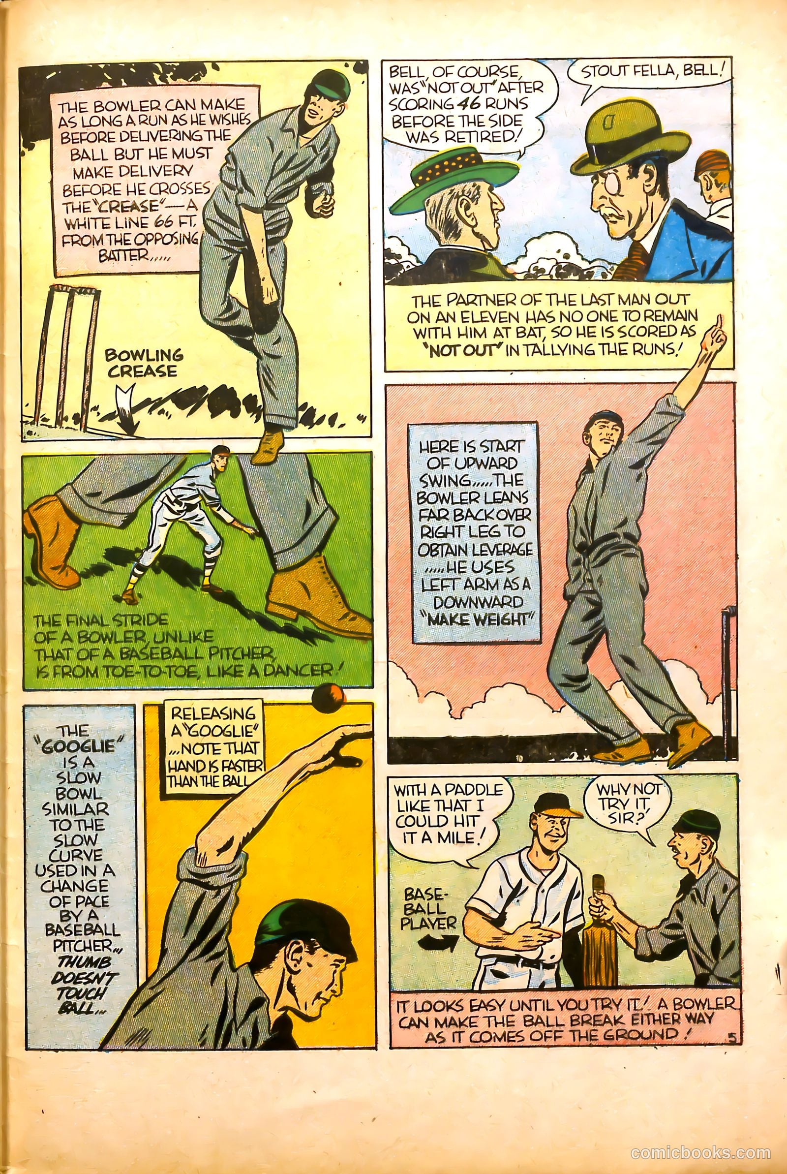 All-Time Sports Comics #5 (1949) — page 43 of 52
