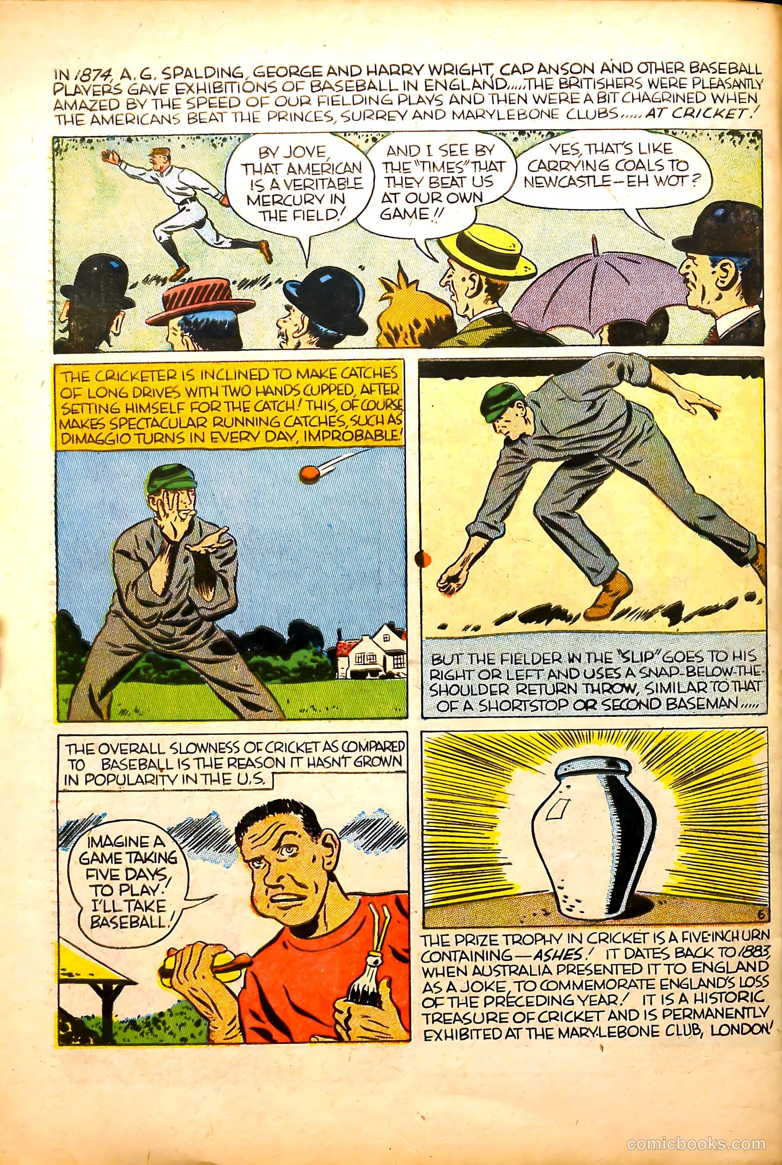 All-Time Sports Comics #5 (1949) — page 44 of 52