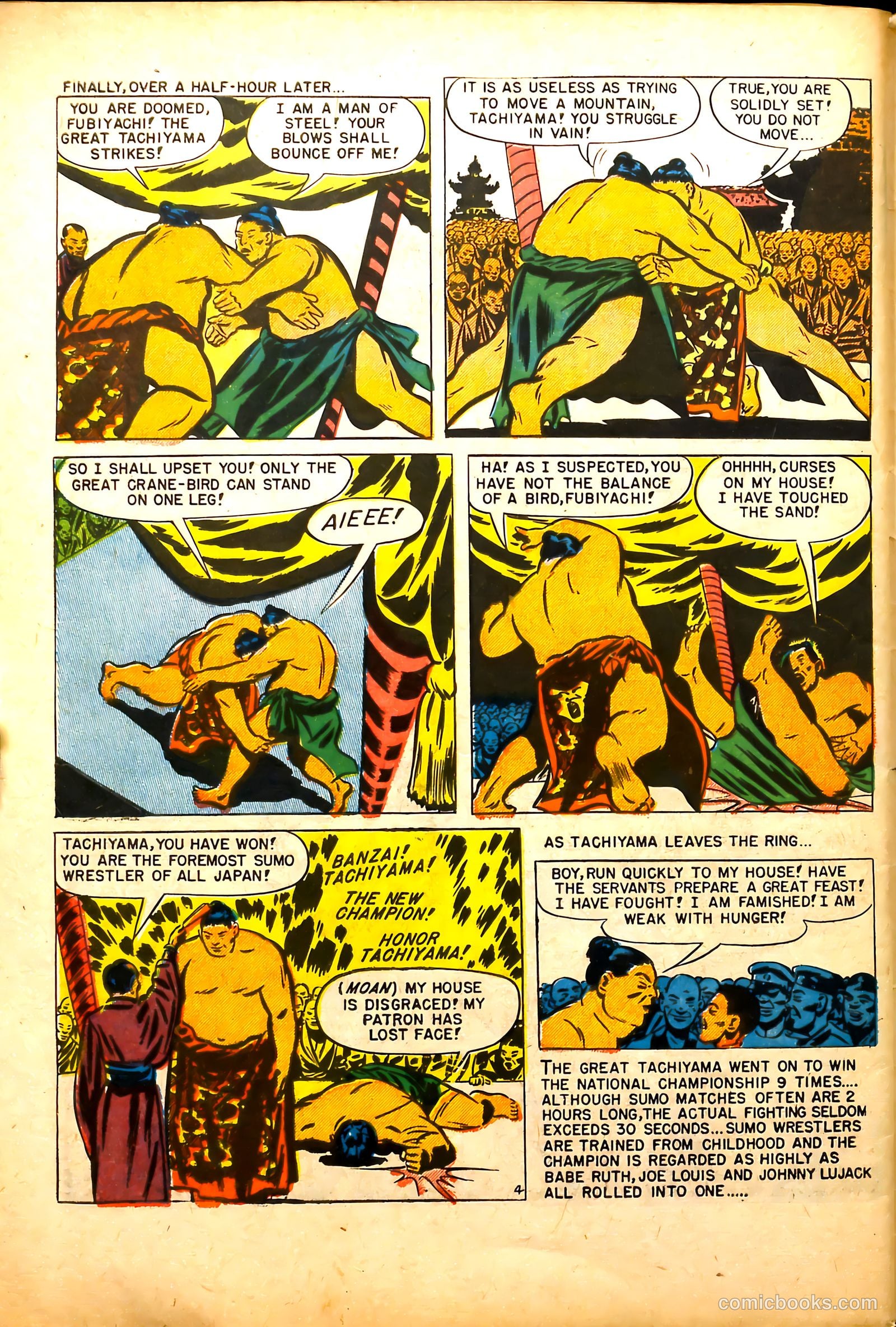 All-Time Sports Comics #5 (1949) — page 48 of 52