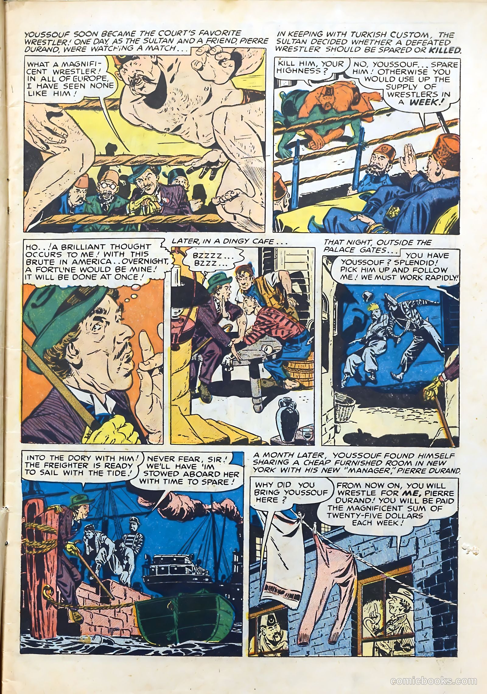 All-Time Sports Comics #6 (1949) — page 5 of 52