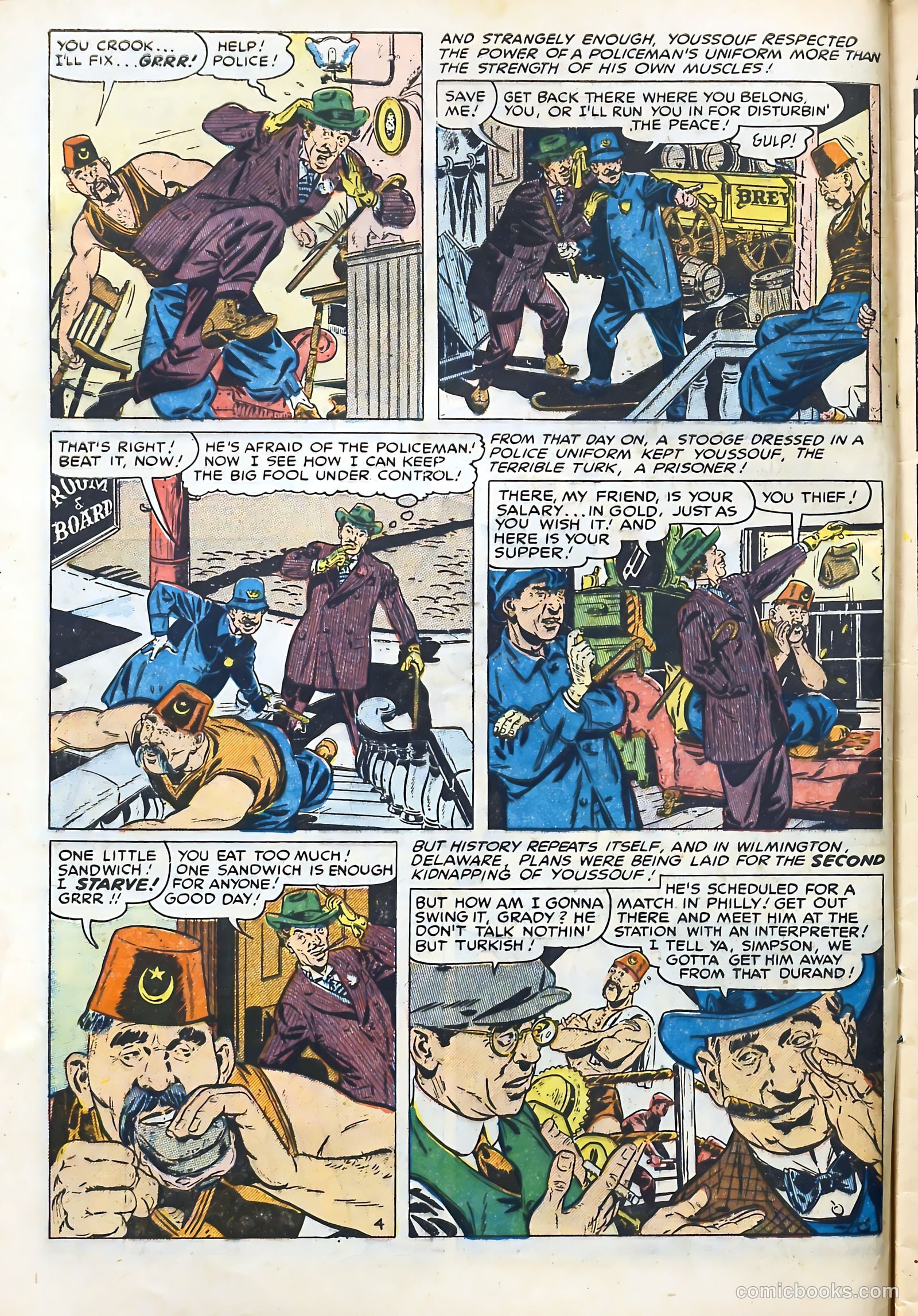 All-Time Sports Comics #6 (1949) — page 6 of 52