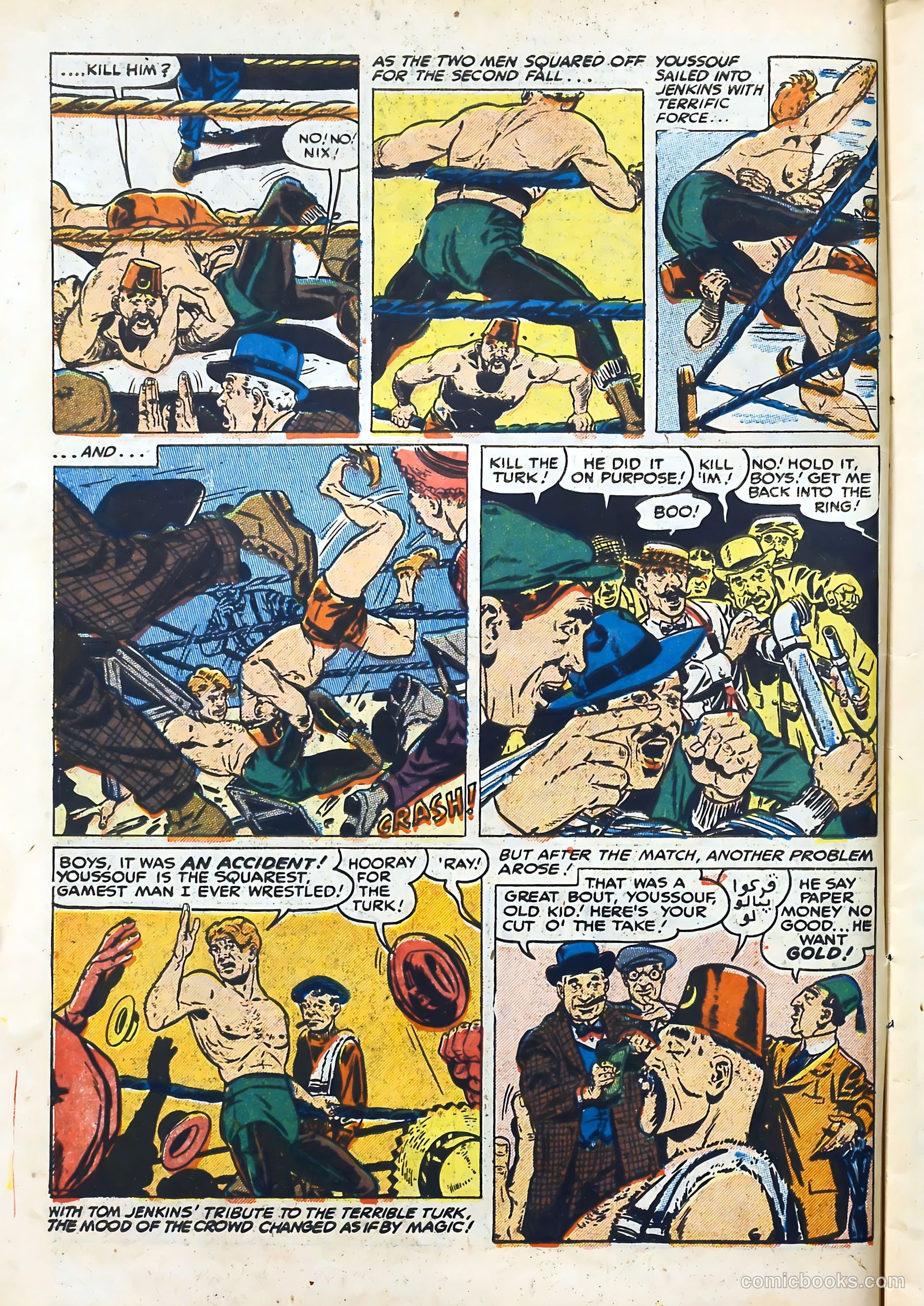 All-Time Sports Comics #6 (1949) — page 8 of 52