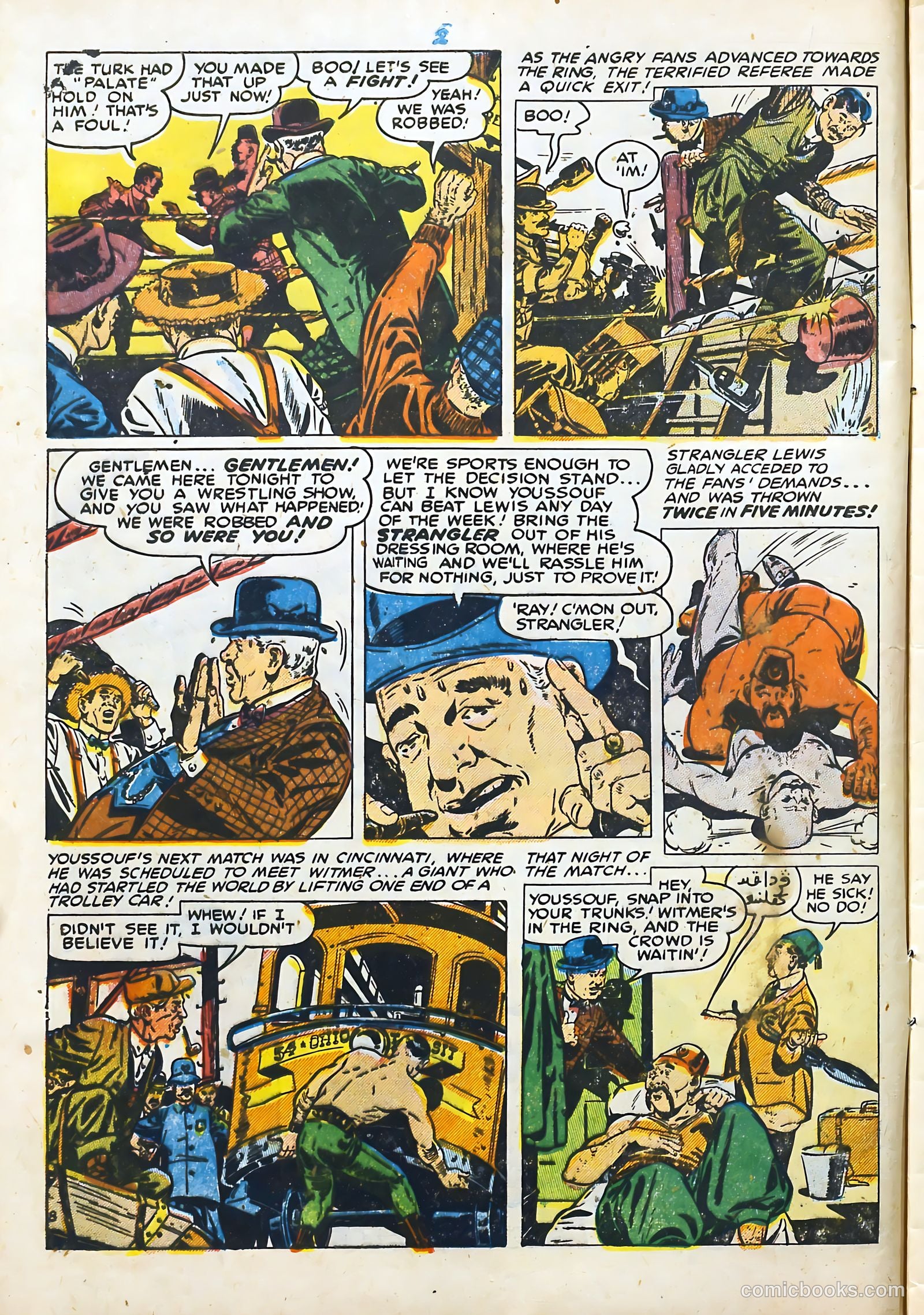 All-Time Sports Comics #6 (1949) — page 10 of 52