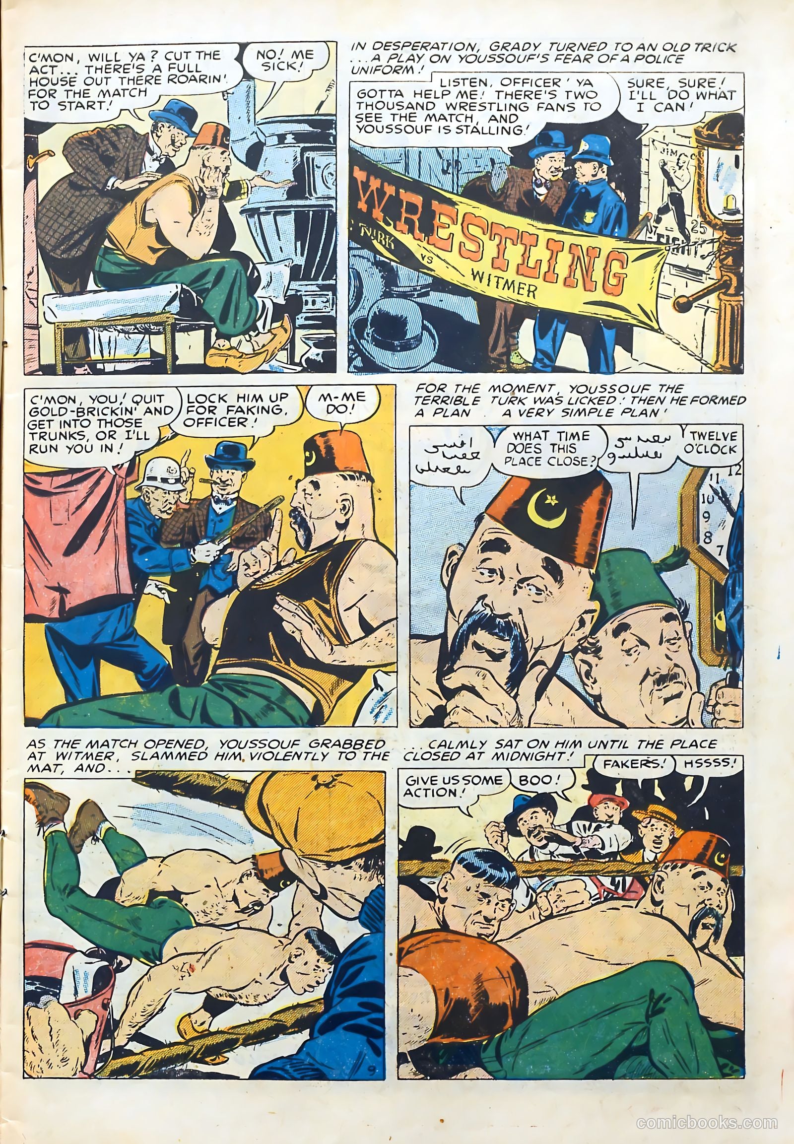 All-Time Sports Comics #6 (1949) — page 11 of 52