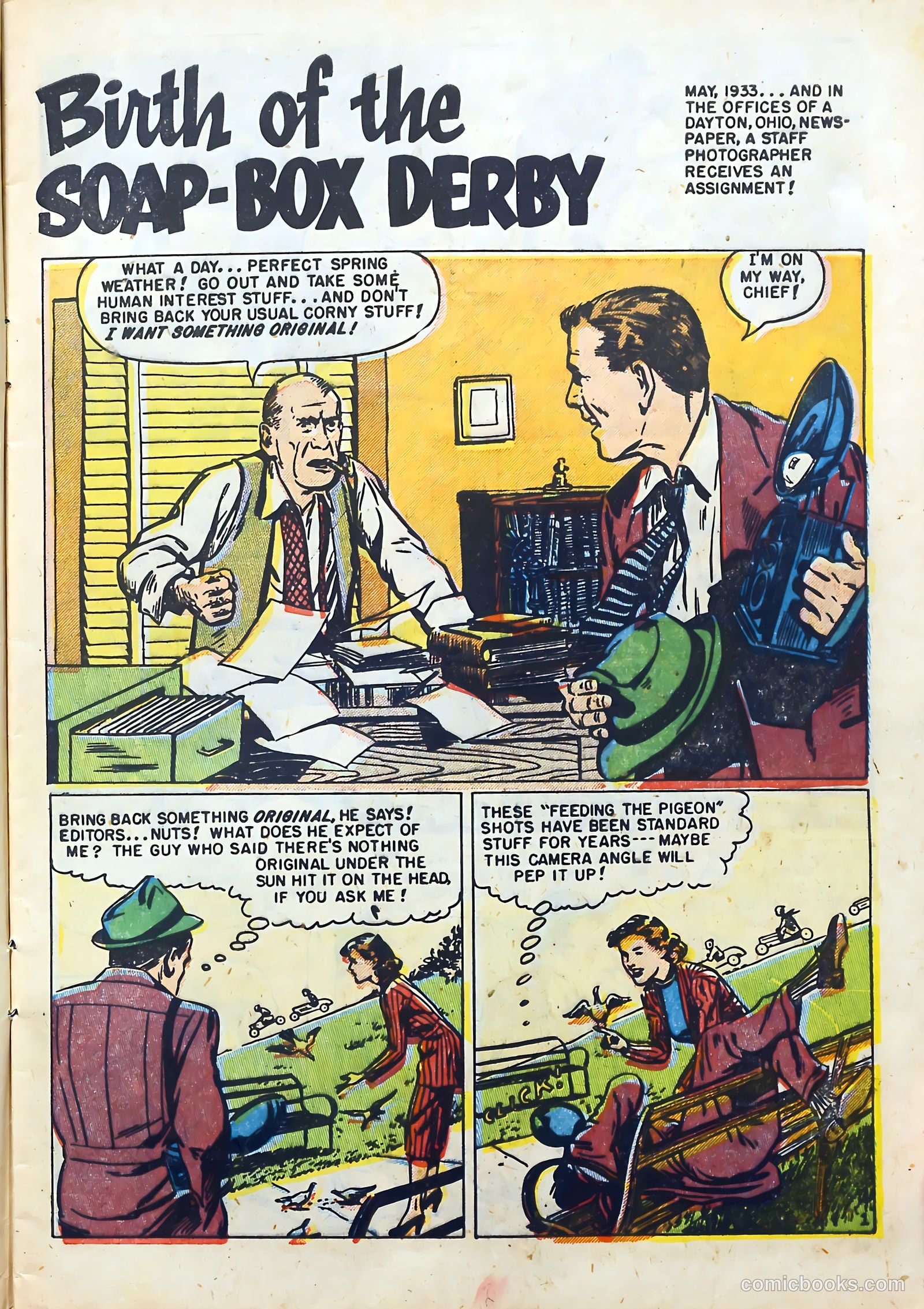 All-Time Sports Comics #6 (1949) — page 13 of 52