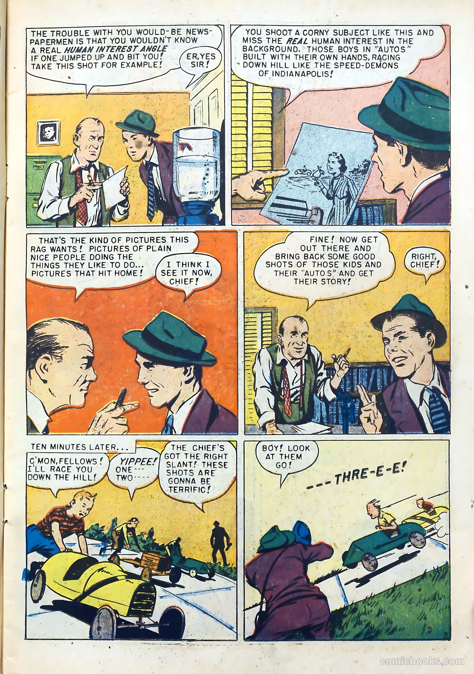 All-Time Sports Comics #6 (1949) — page 15 of 52