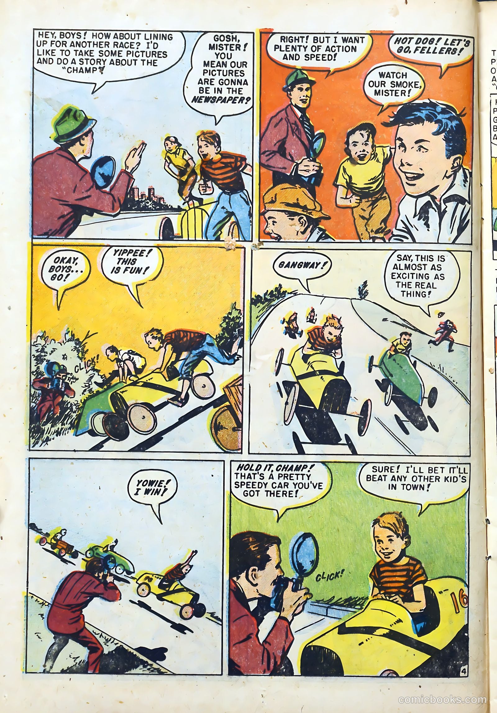 All-Time Sports Comics #6 (1949) — page 16 of 52