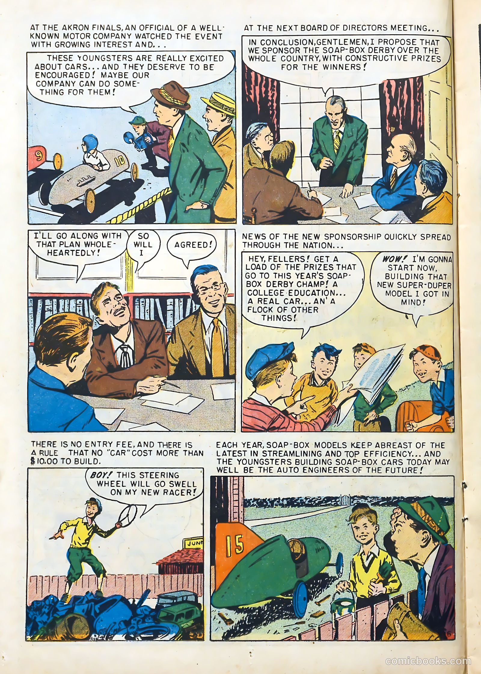 All-Time Sports Comics #6 (1949) — page 18 of 52
