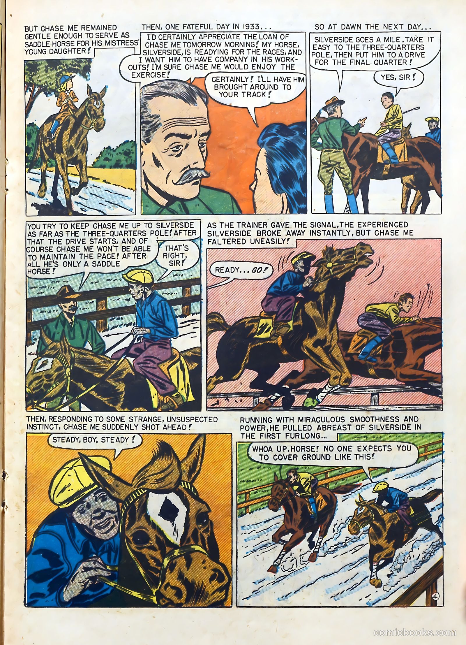 All-Time Sports Comics #6 (1949) — page 23 of 52