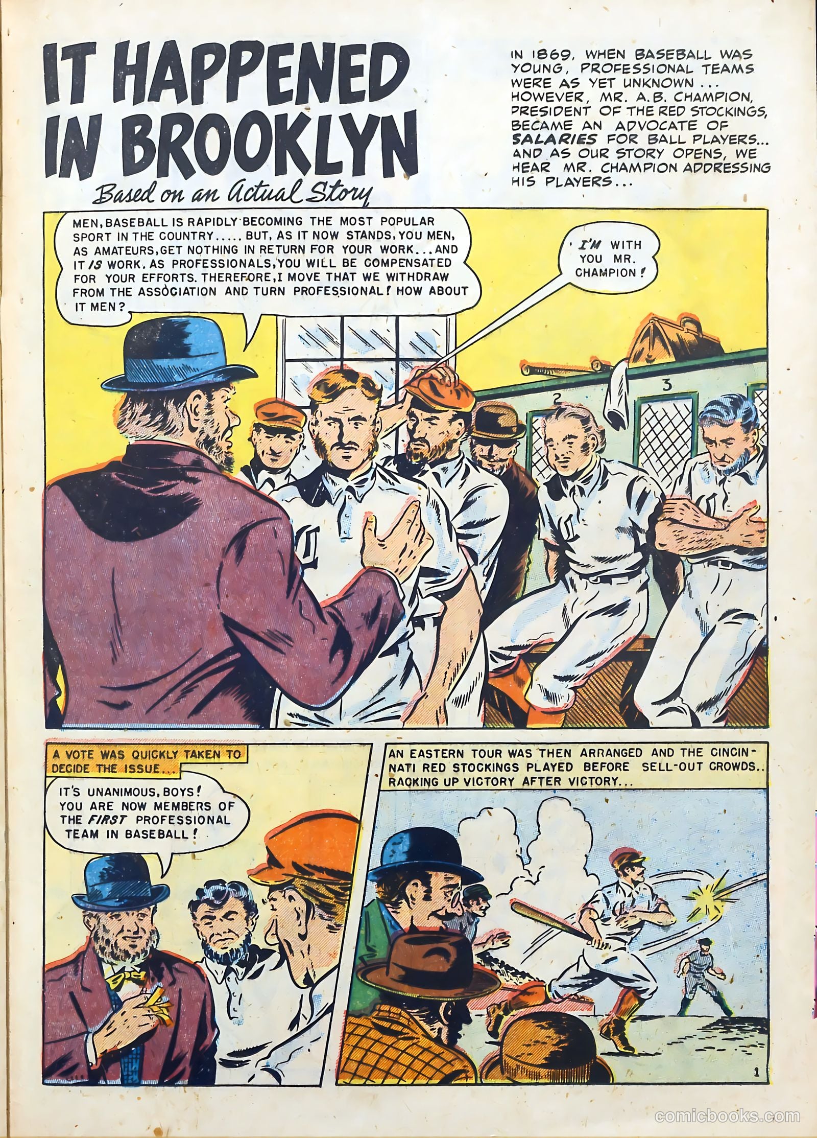 All-Time Sports Comics #6 (1949) — page 31 of 52