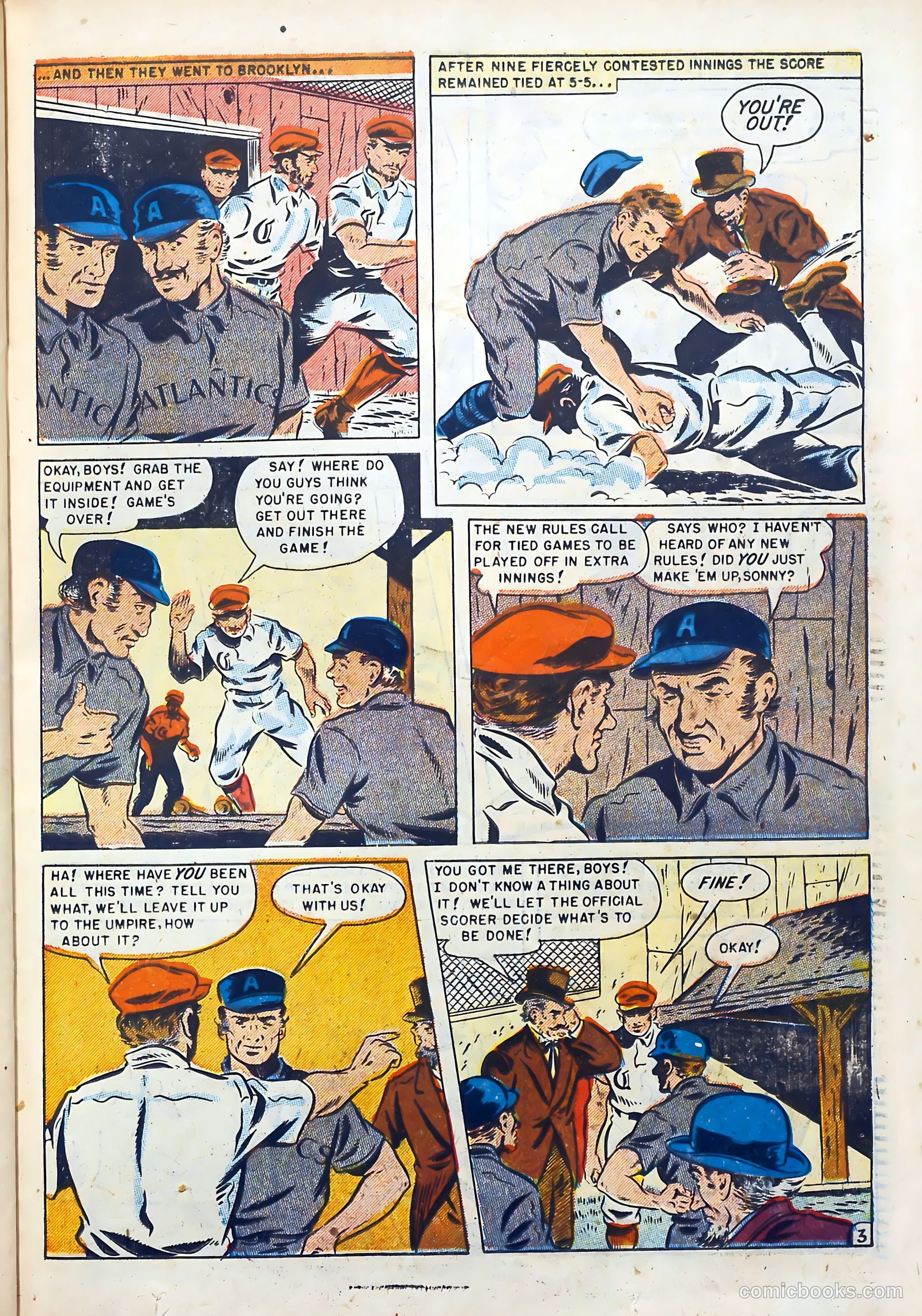 All-Time Sports Comics #6 (1949) — page 33 of 52