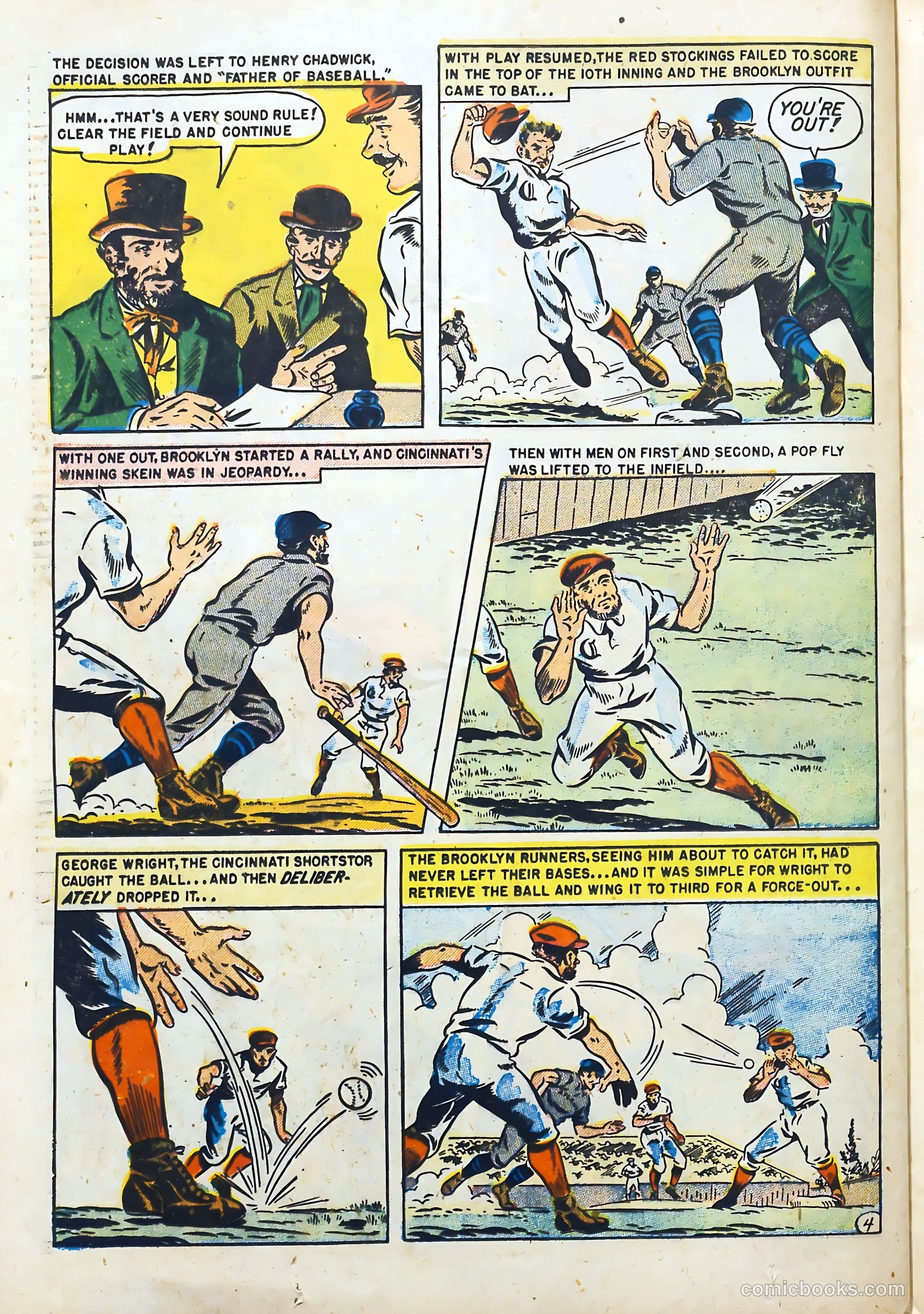 All-Time Sports Comics #6 (1949) — page 34 of 52