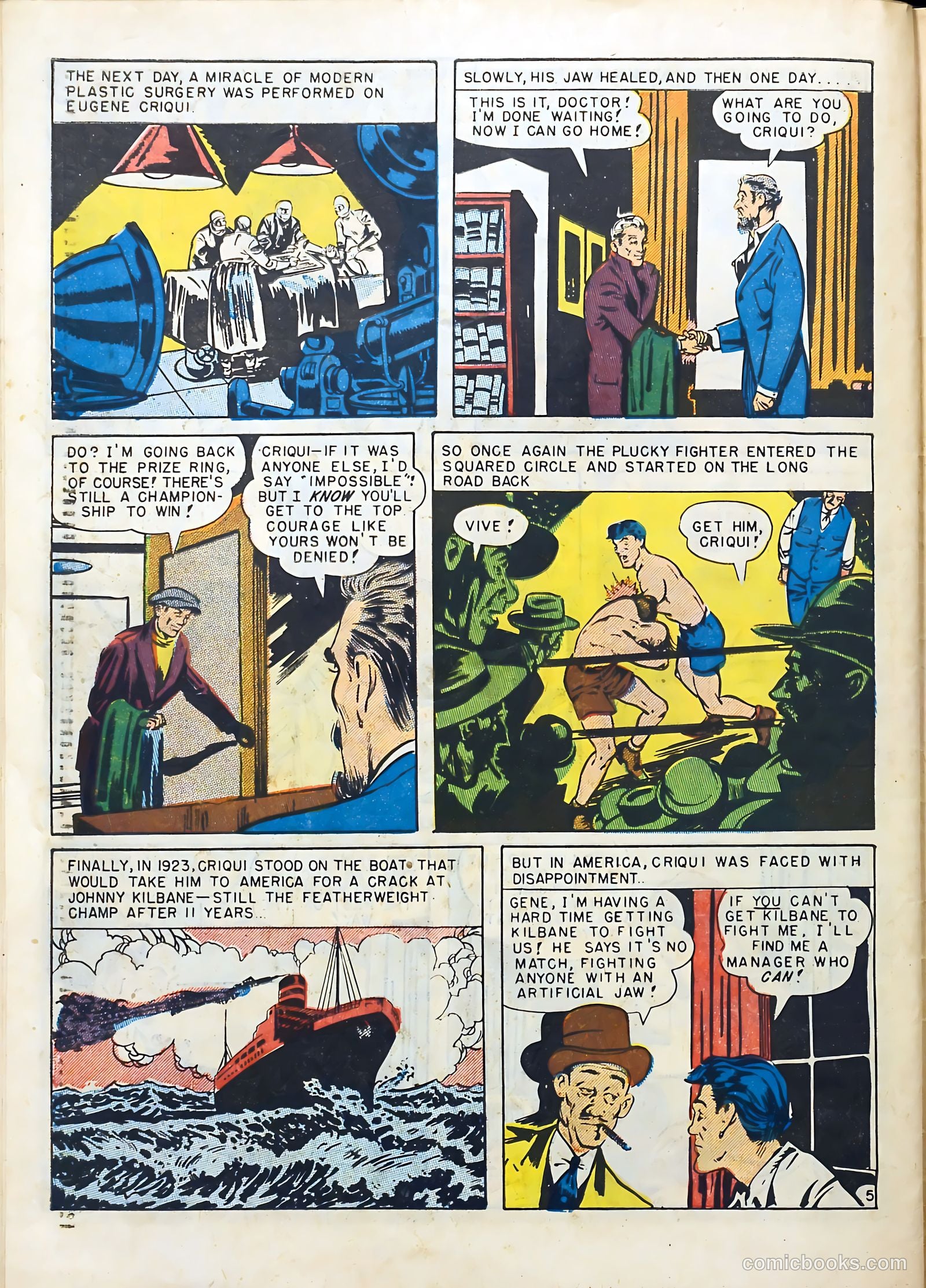 All-Time Sports Comics #6 (1949) — page 42 of 52