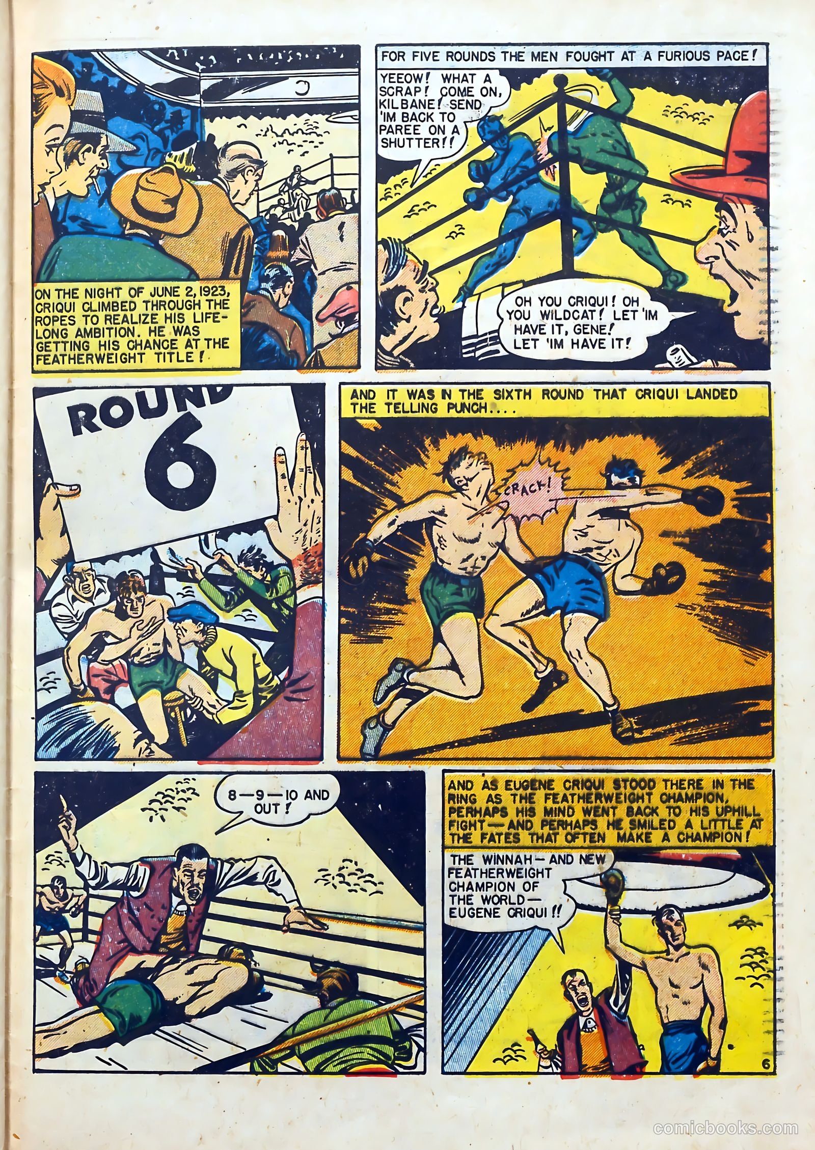 All-Time Sports Comics #6 (1949) — page 43 of 52