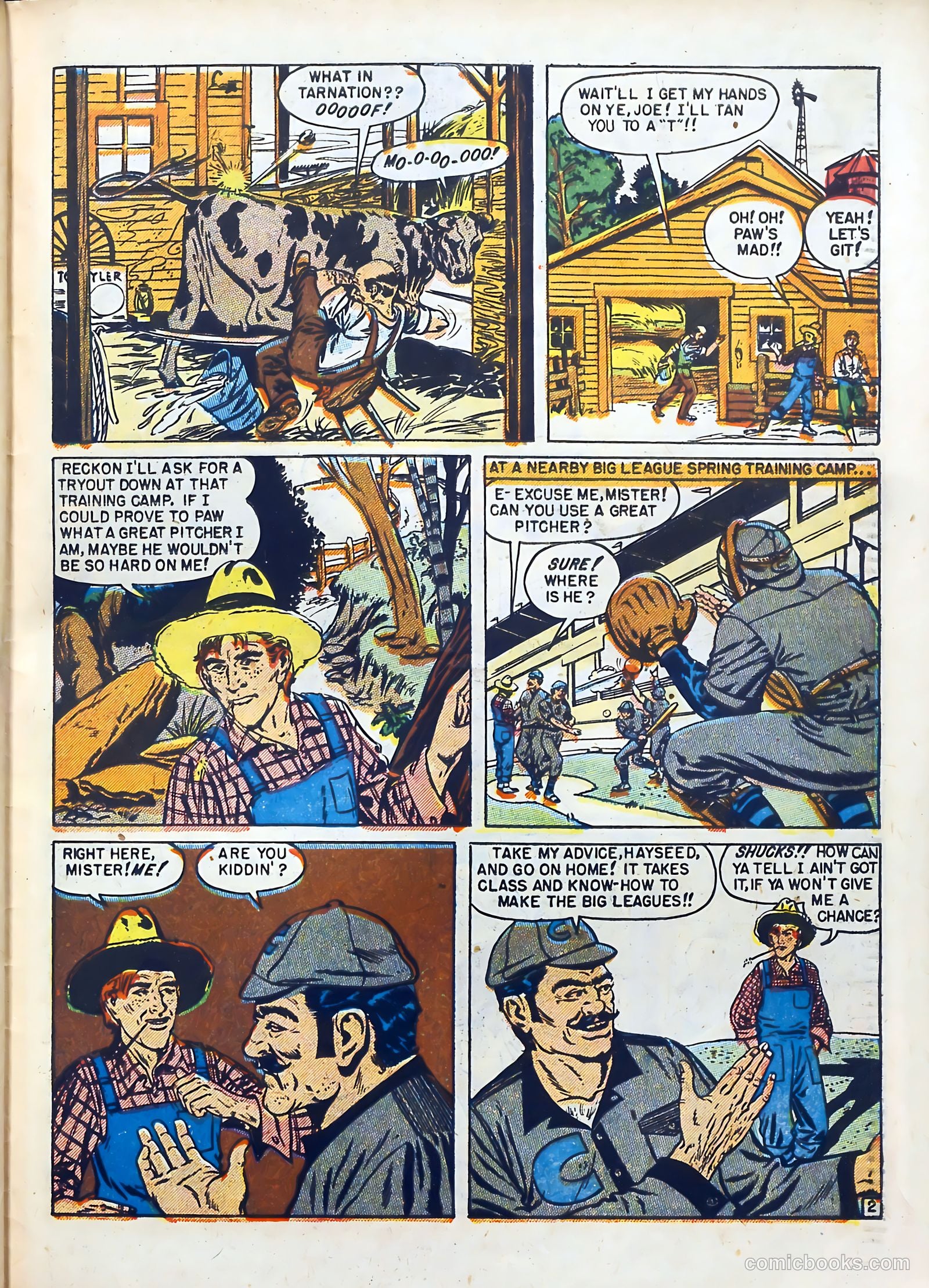All-Time Sports Comics #6 (1949) — page 45 of 52