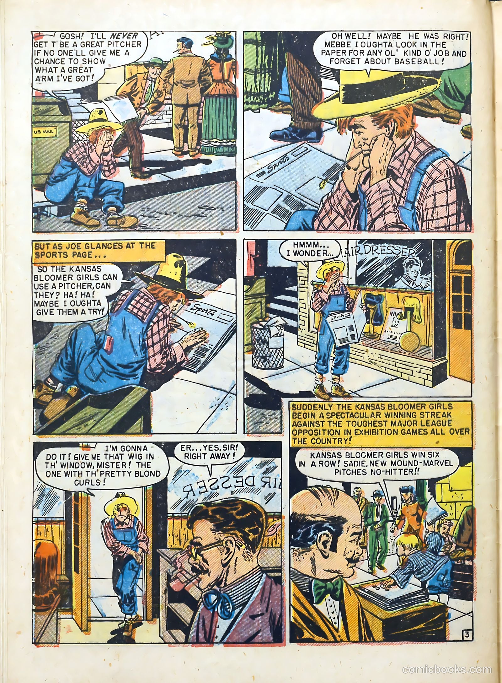 All-Time Sports Comics #6 (1949) — page 46 of 52