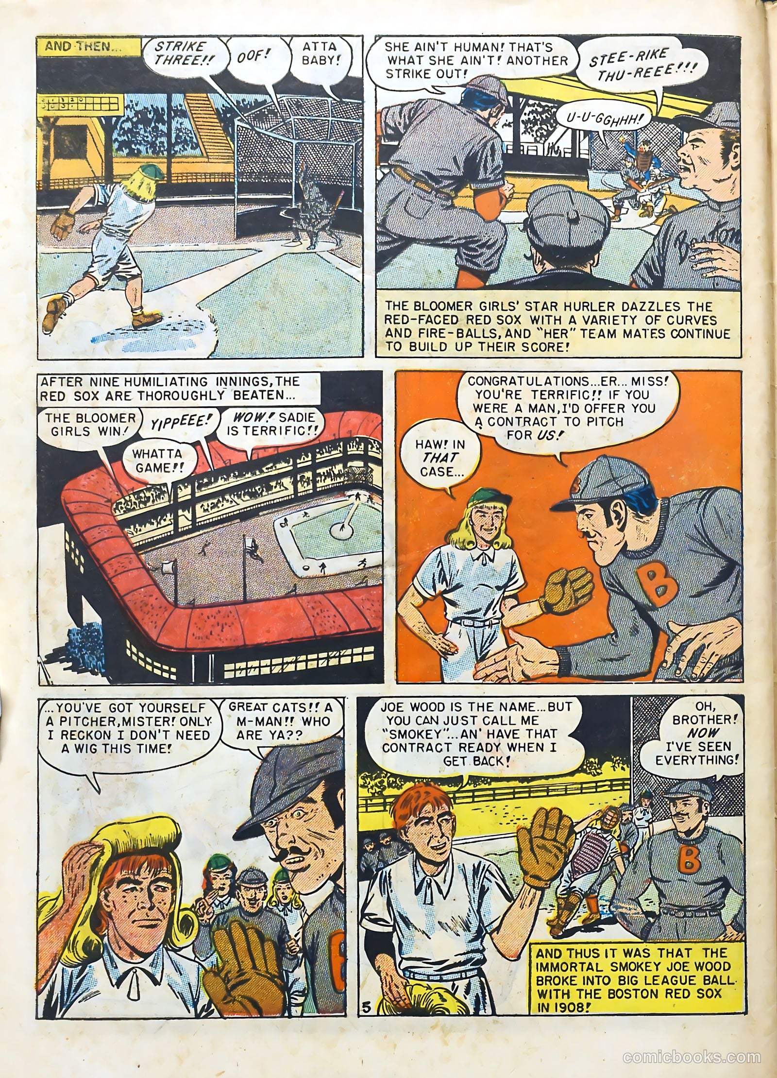 All-Time Sports Comics #6 (1949) — page 48 of 52