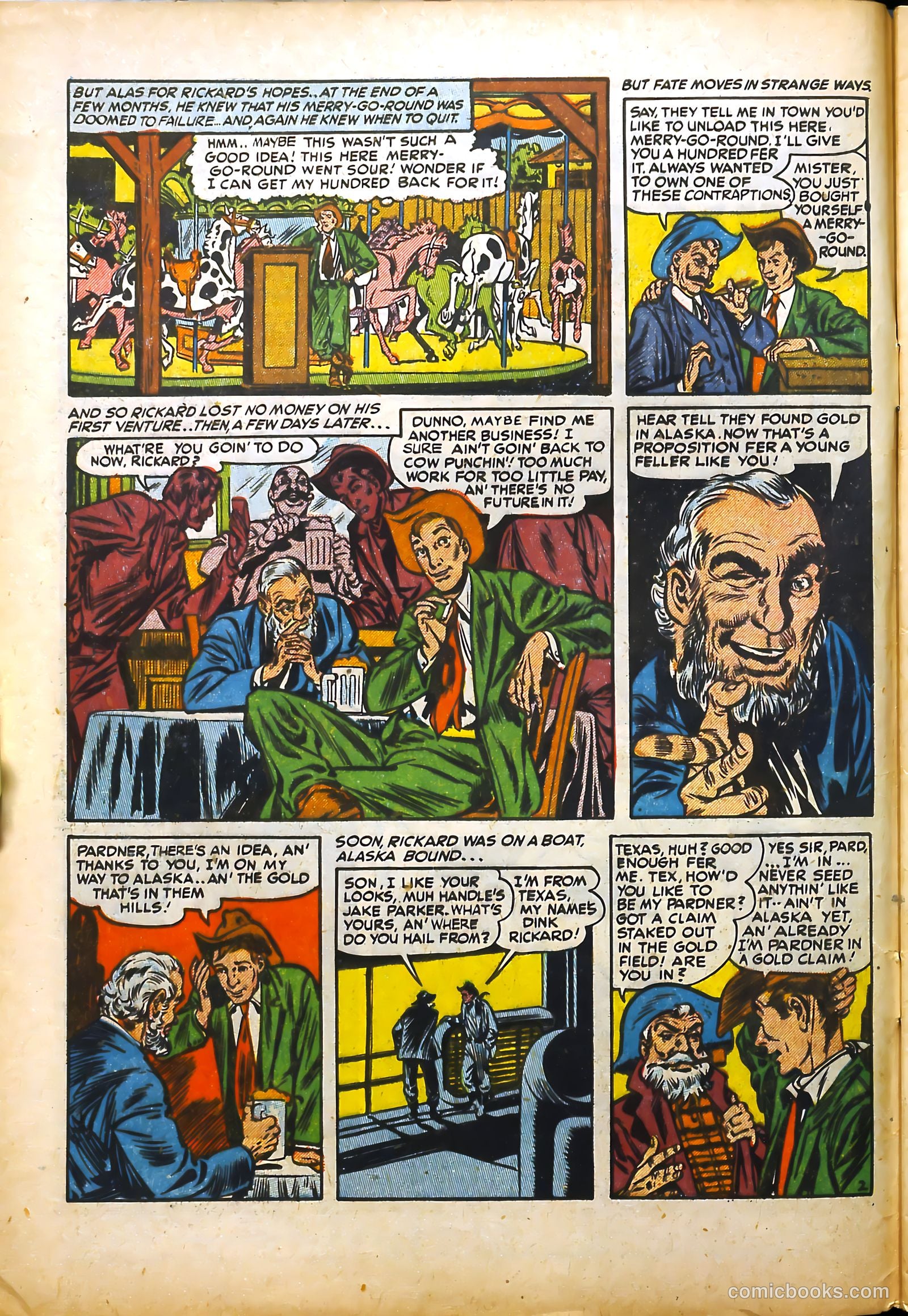 All-Time Sports Comics #7 (1949) — page 4 of 53