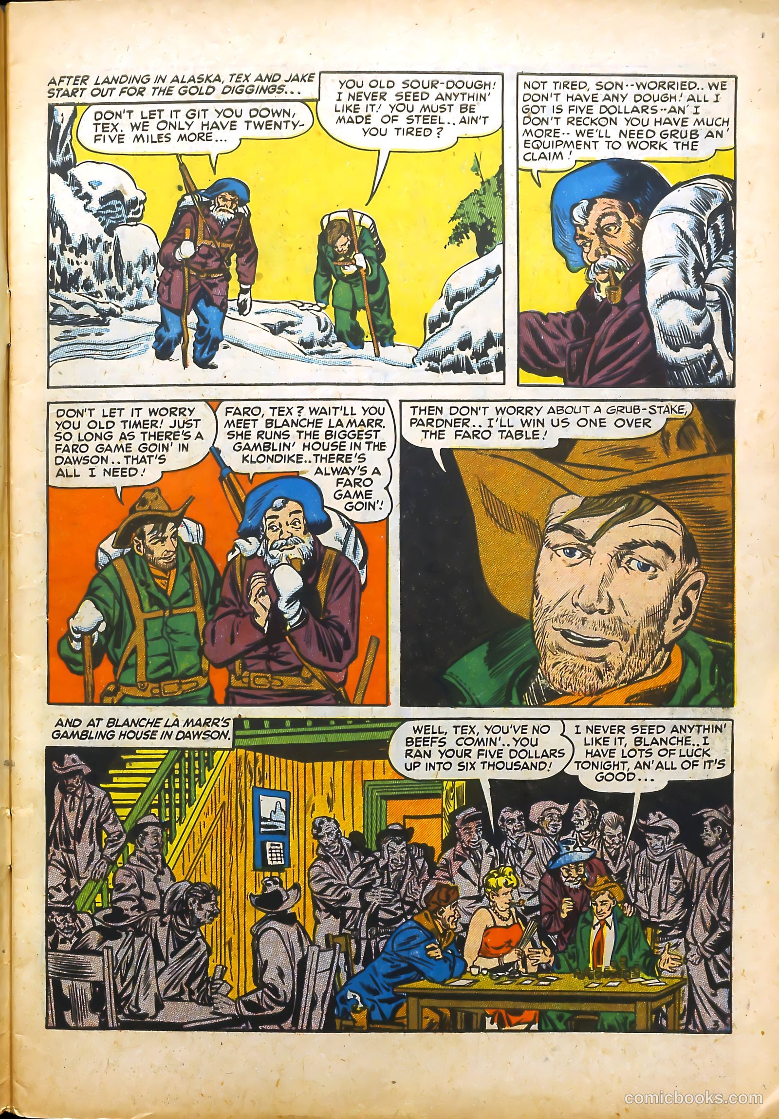 All-Time Sports Comics #7 (1949) — page 5 of 53