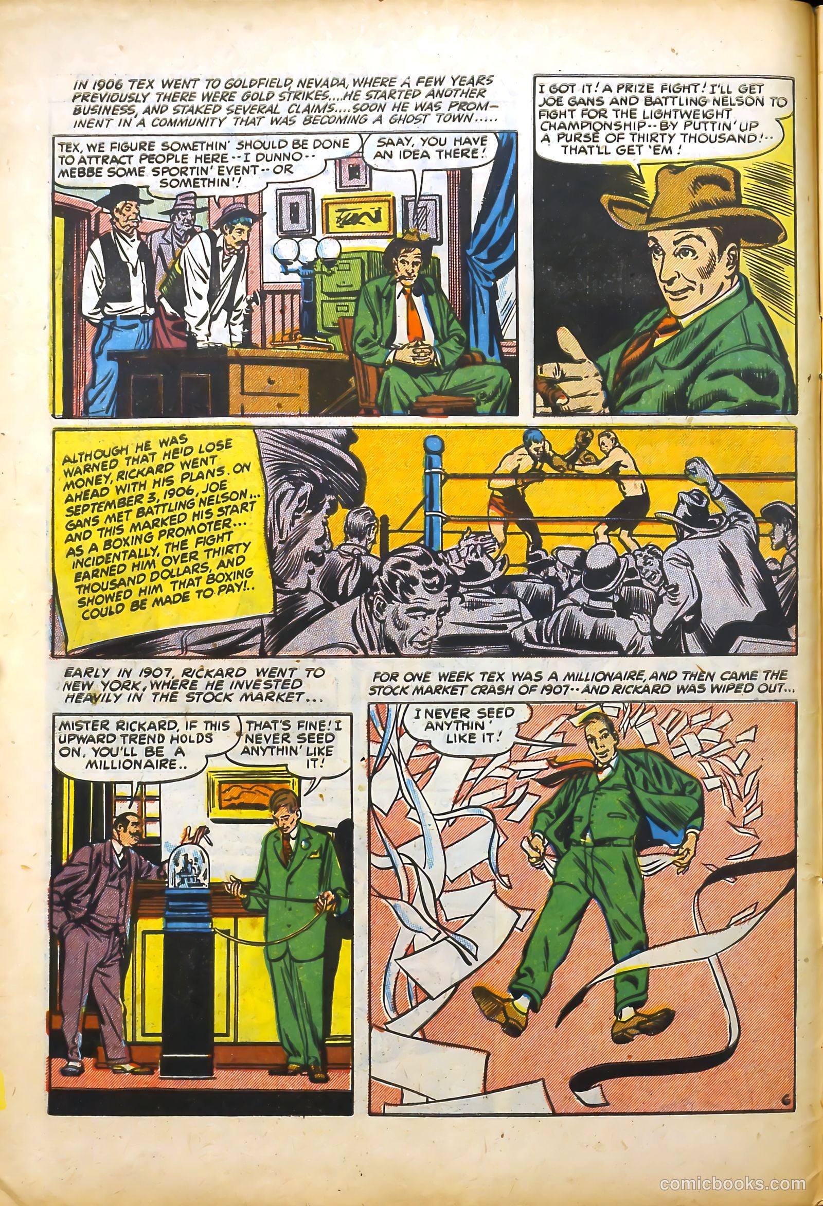 All-Time Sports Comics #7 (1949) — page 8 of 53