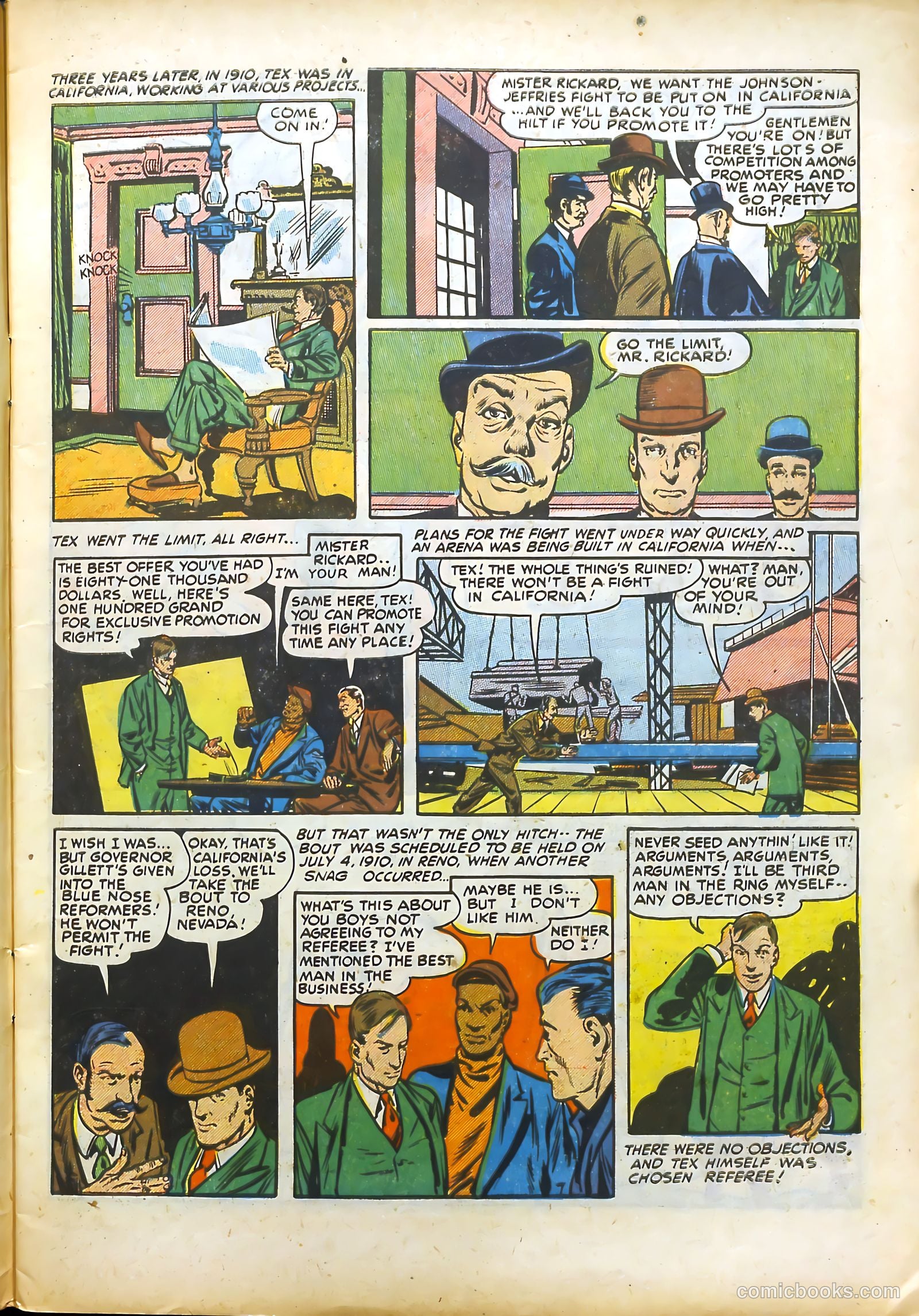 All-Time Sports Comics #7 (1949) — page 9 of 53