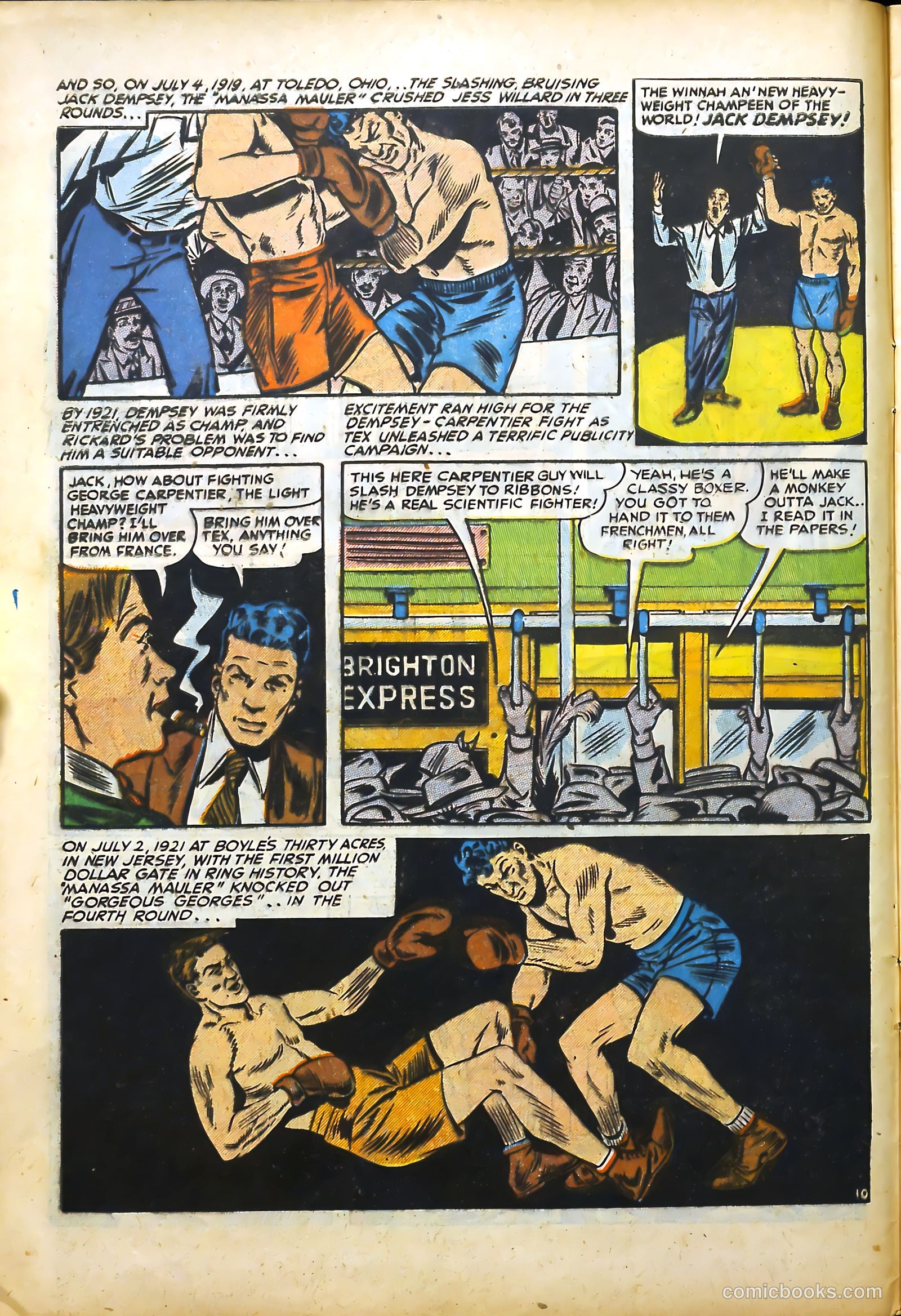 All-Time Sports Comics #7 (1949) — page 12 of 53