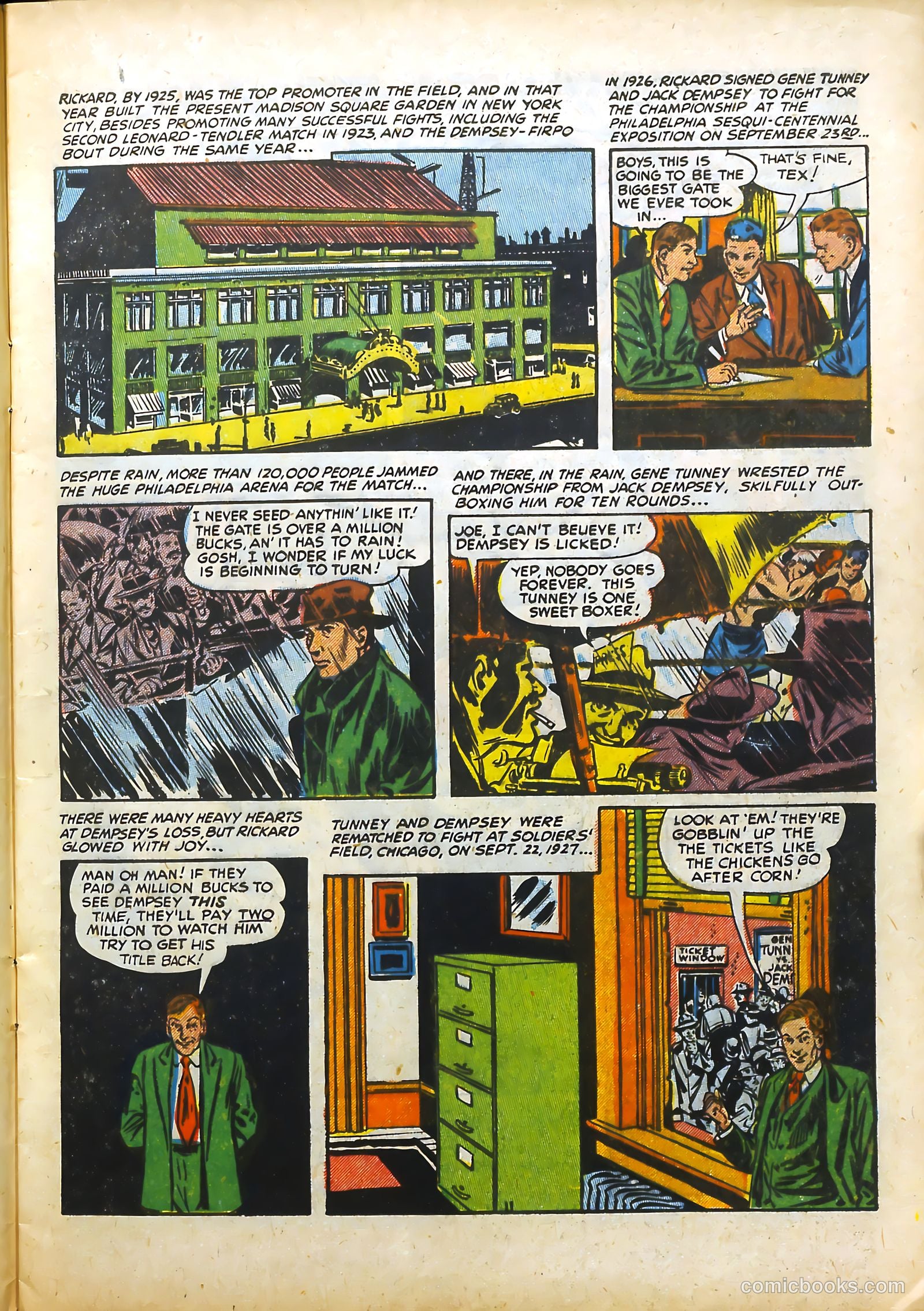 All-Time Sports Comics #7 (1949) — page 13 of 53