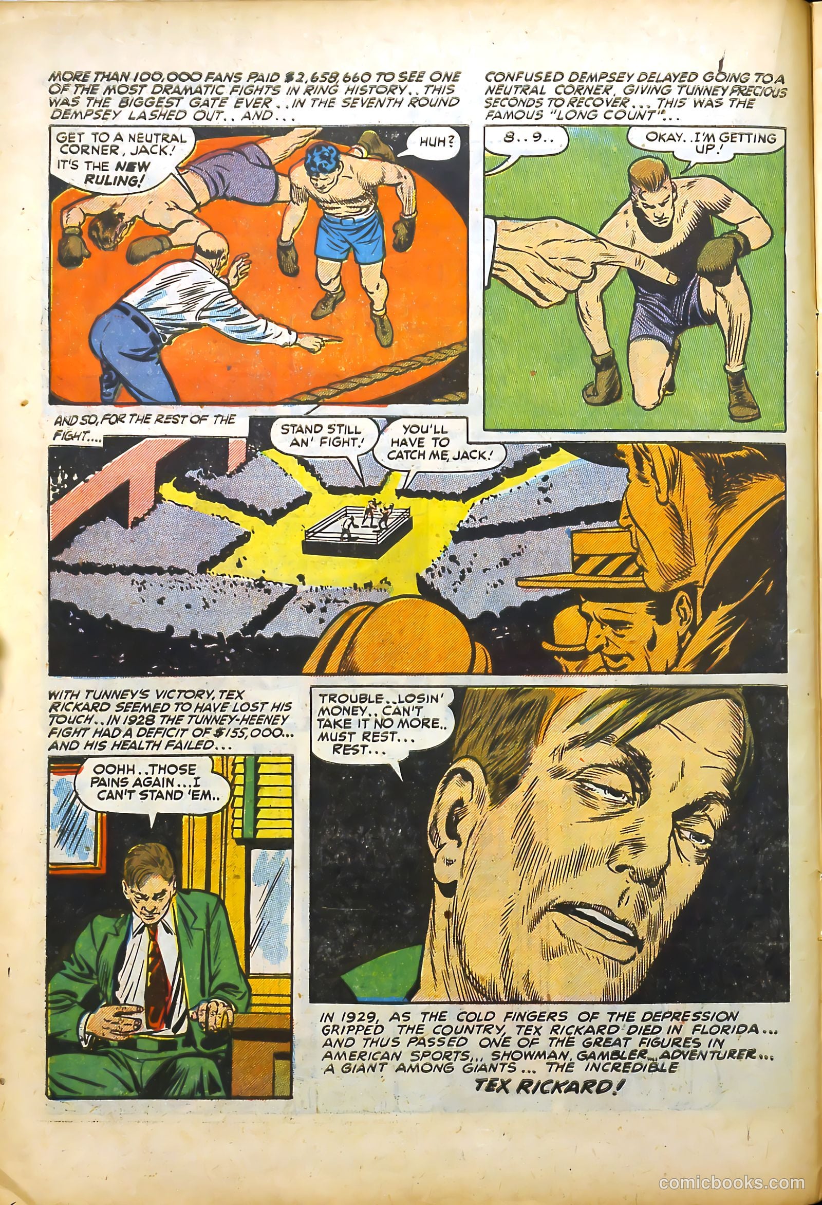 All-Time Sports Comics #7 (1949) — page 14 of 53