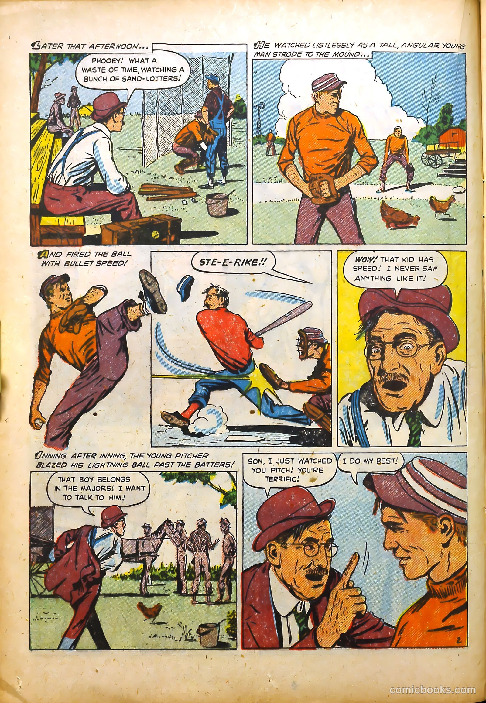 All-Time Sports Comics #7 (1949) — page 16 of 53