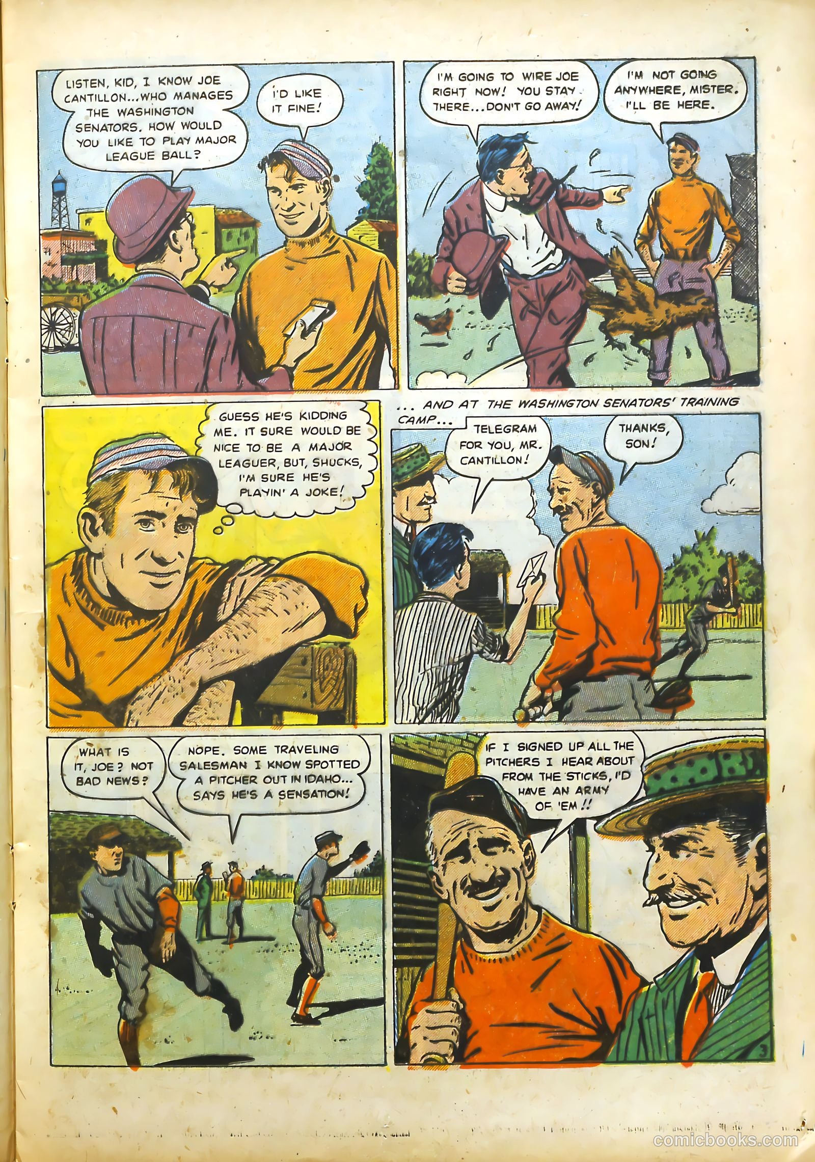 All-Time Sports Comics #7 (1949) — page 17 of 53