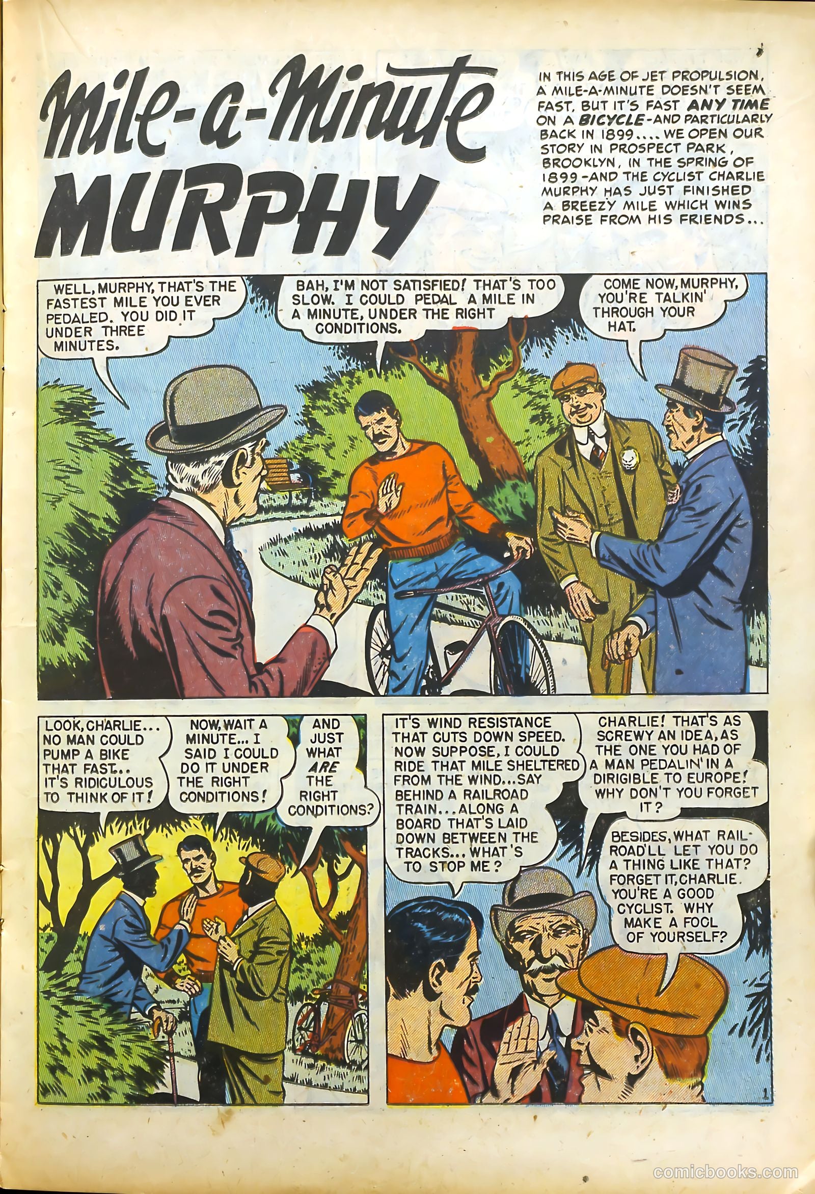 All-Time Sports Comics #7 (1949) — page 21 of 53