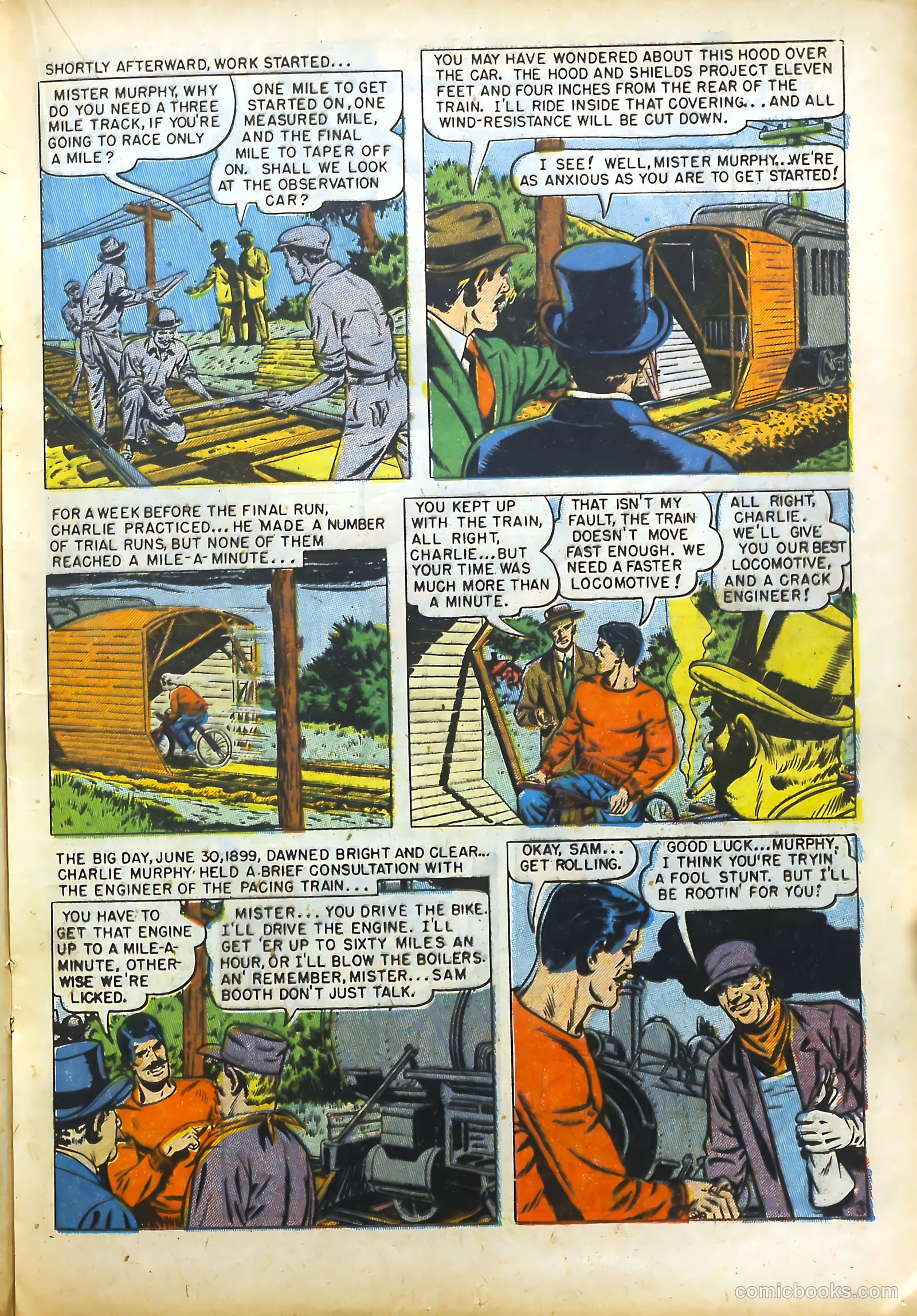 All-Time Sports Comics #7 (1949) — page 23 of 53