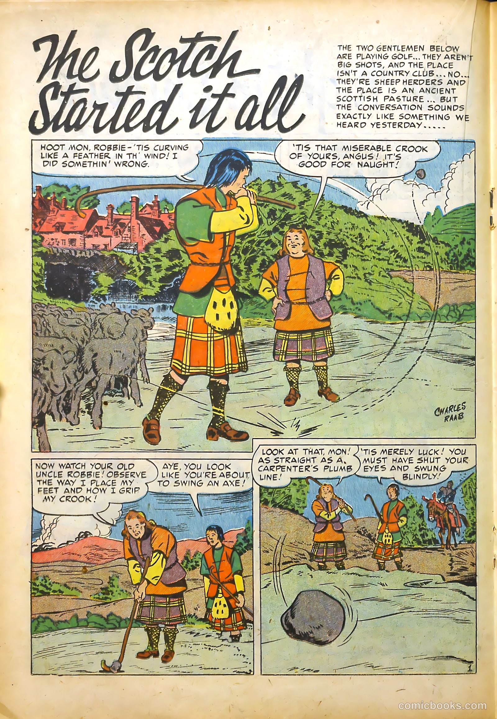 All-Time Sports Comics #7 (1949) — page 26 of 53