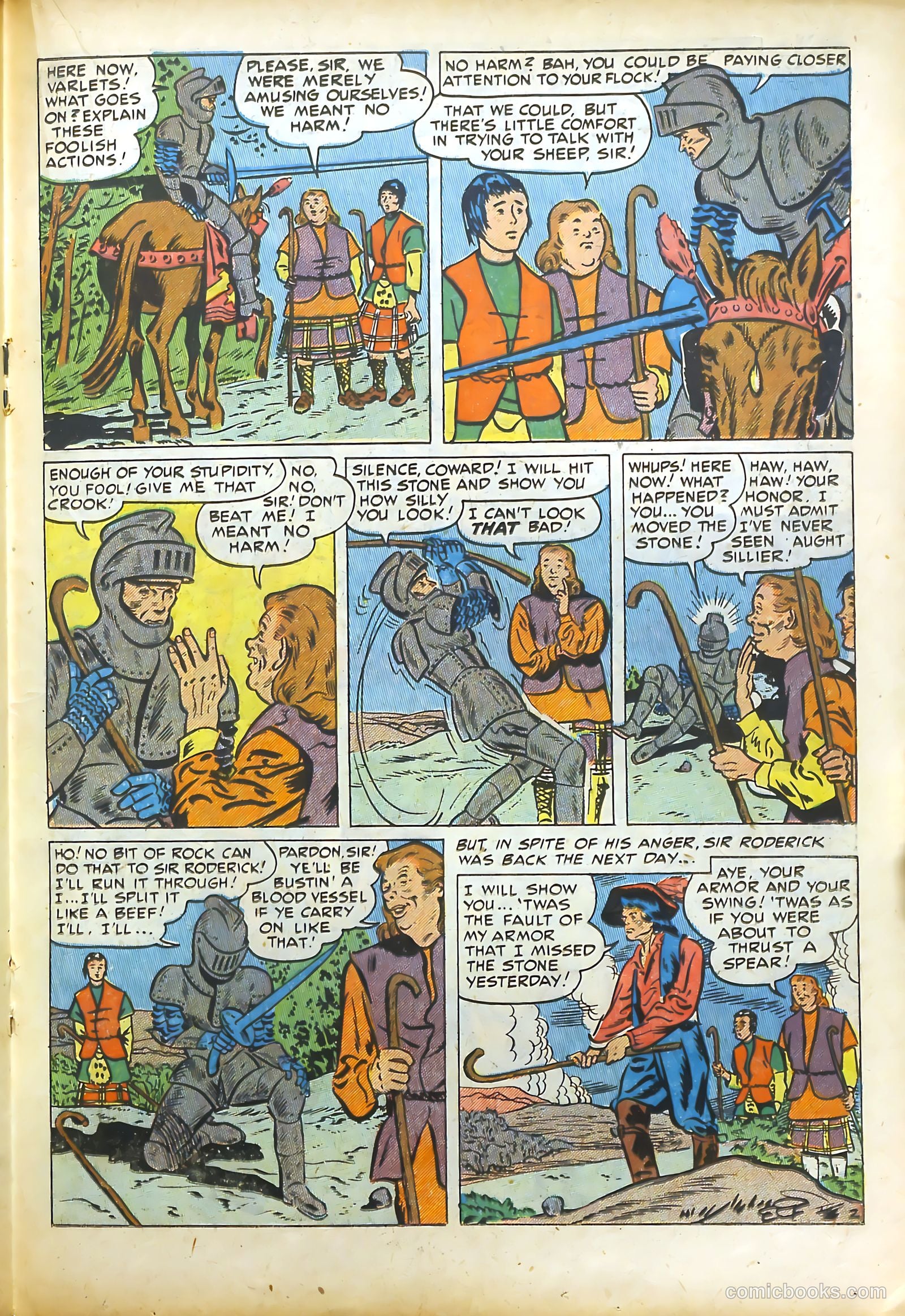 All-Time Sports Comics #7 (1949) — page 27 of 53