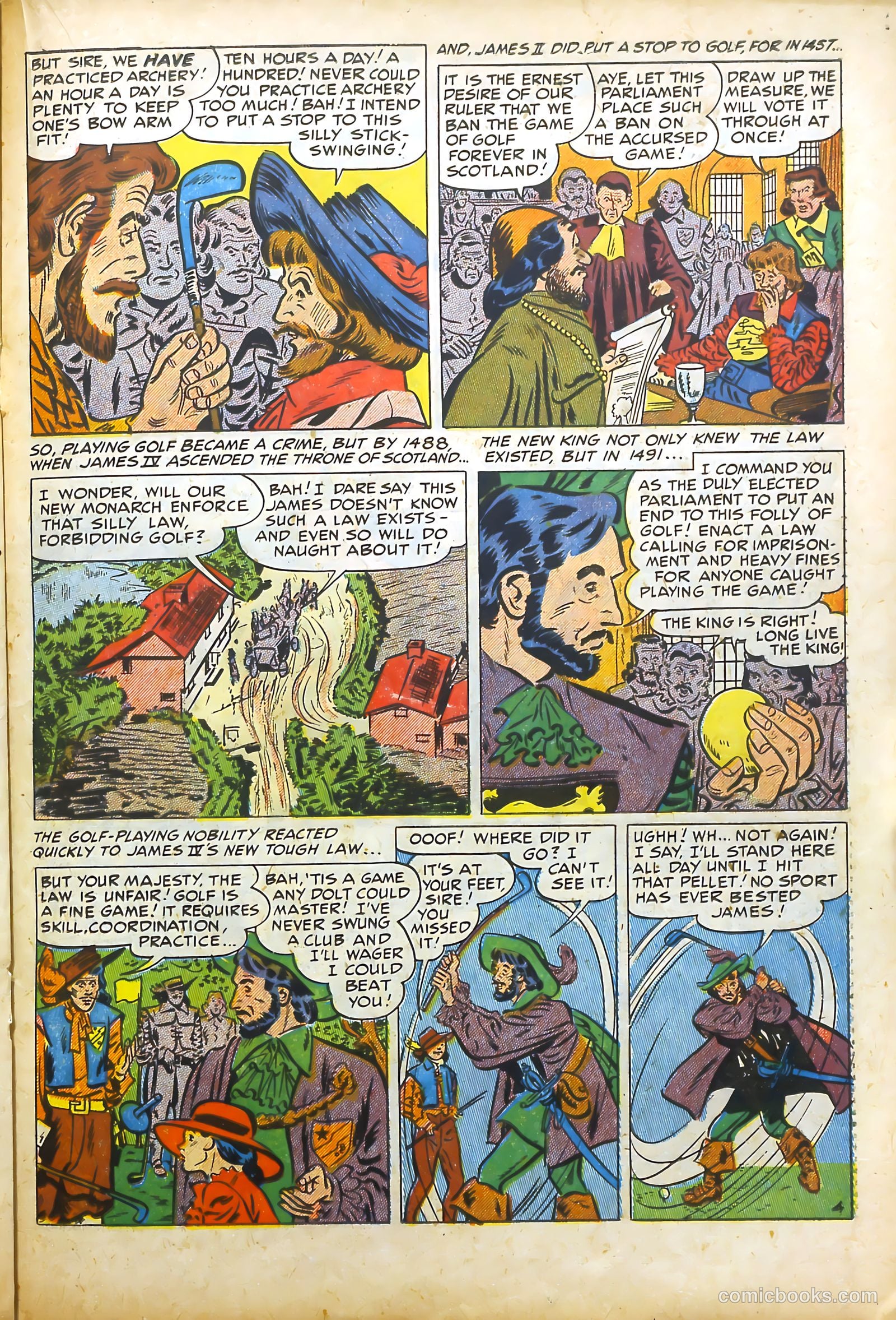 All-Time Sports Comics #7 (1949) — page 29 of 53