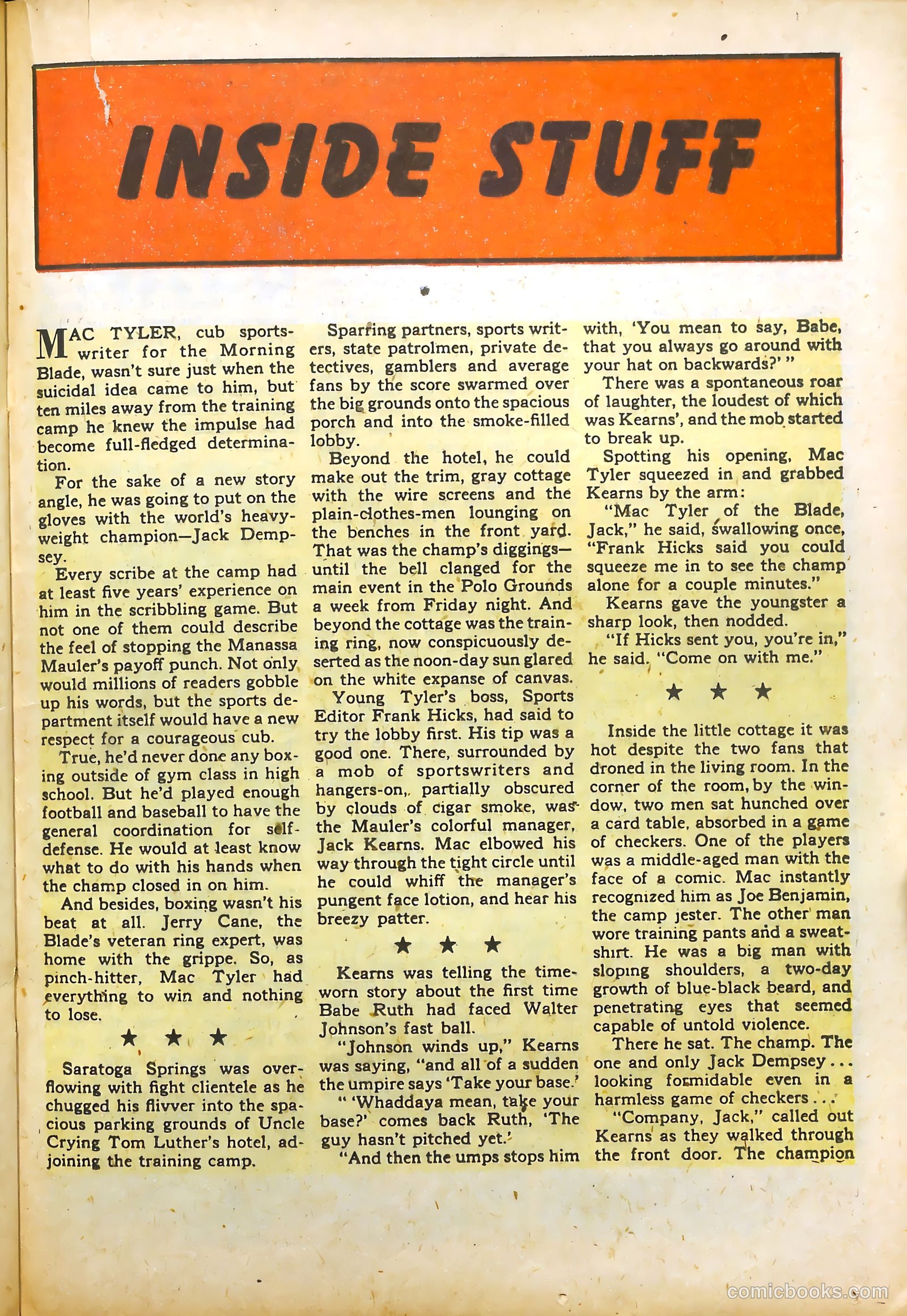 All-Time Sports Comics #7 (1949) — page 31 of 53