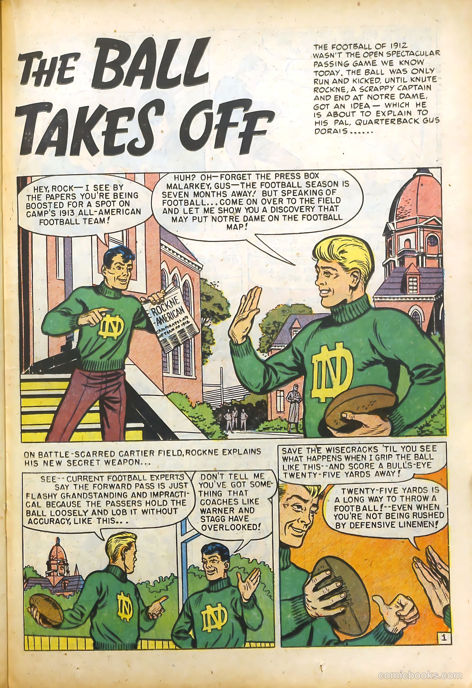 All-Time Sports Comics #7 (1949) — page 33 of 53