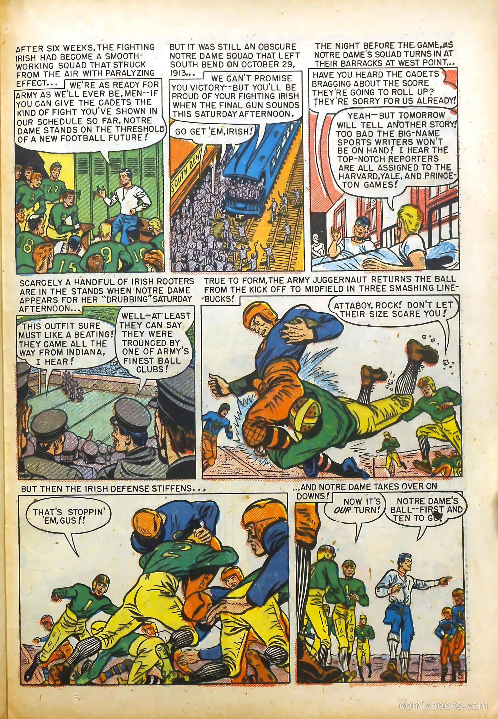 All-Time Sports Comics #7 (1949) — page 37 of 53