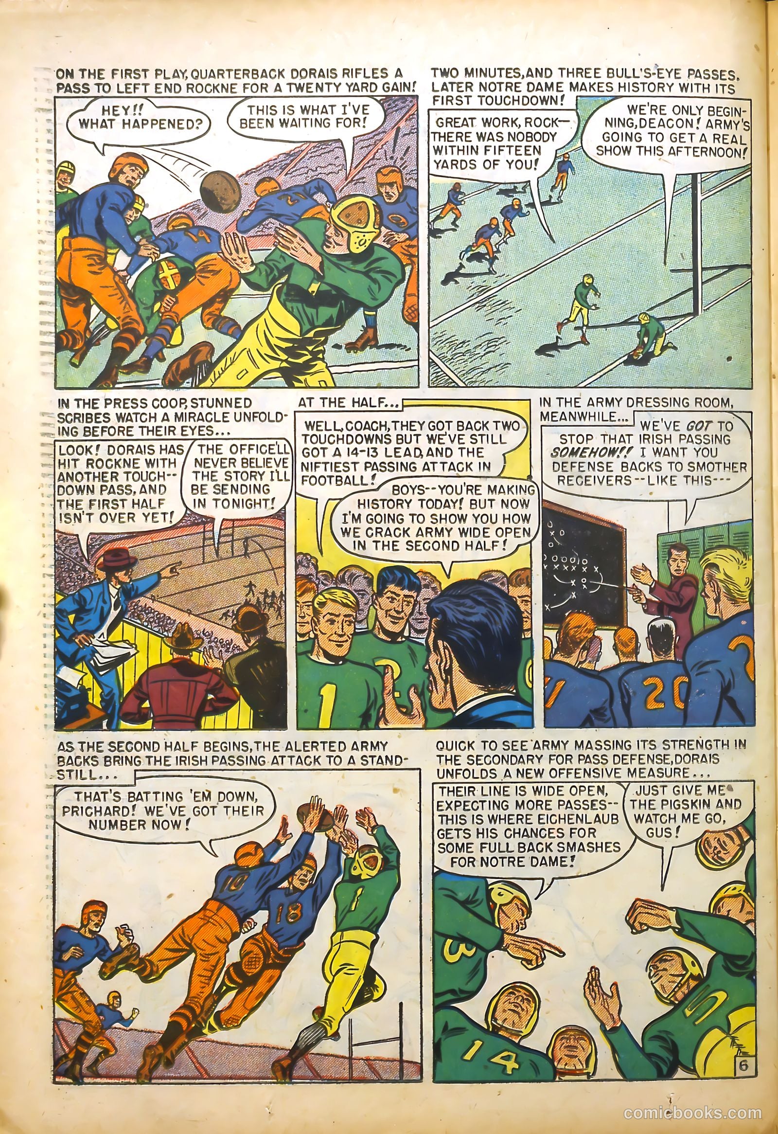 All-Time Sports Comics #7 (1949) — page 38 of 53